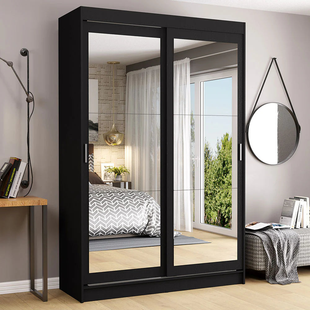 Ropero Placar Tokyo de 2 puertas corredizas con espejo