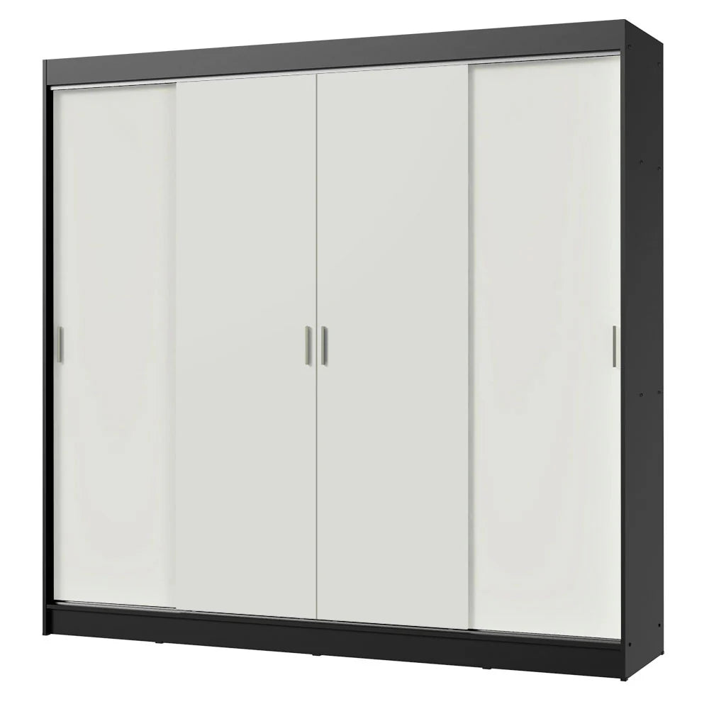Ropero Placard Matrimonial Austin 4 Puertas Corredizas 215cm