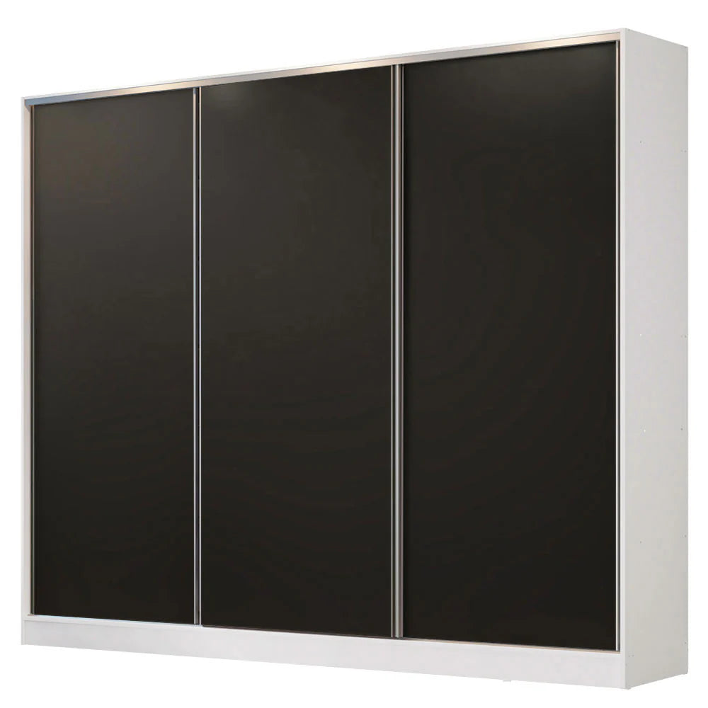 Ropero Placard Matrimonial 100% MDF Zurique 231cm Puertas Corredizas