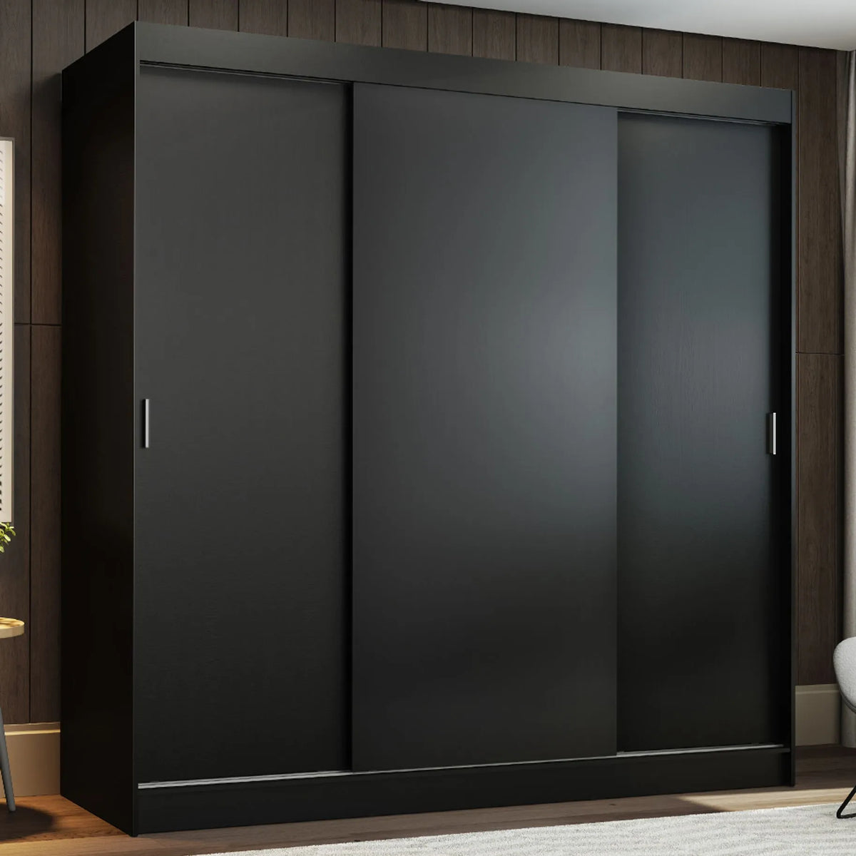 Ropero Placard Matrimonial Reno 180CM Pareja 3 Puertas Corredizas
