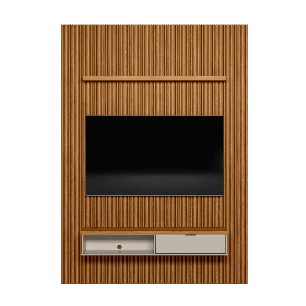 Panel para tv Ripado Murcia 180cm con Listones de Madera