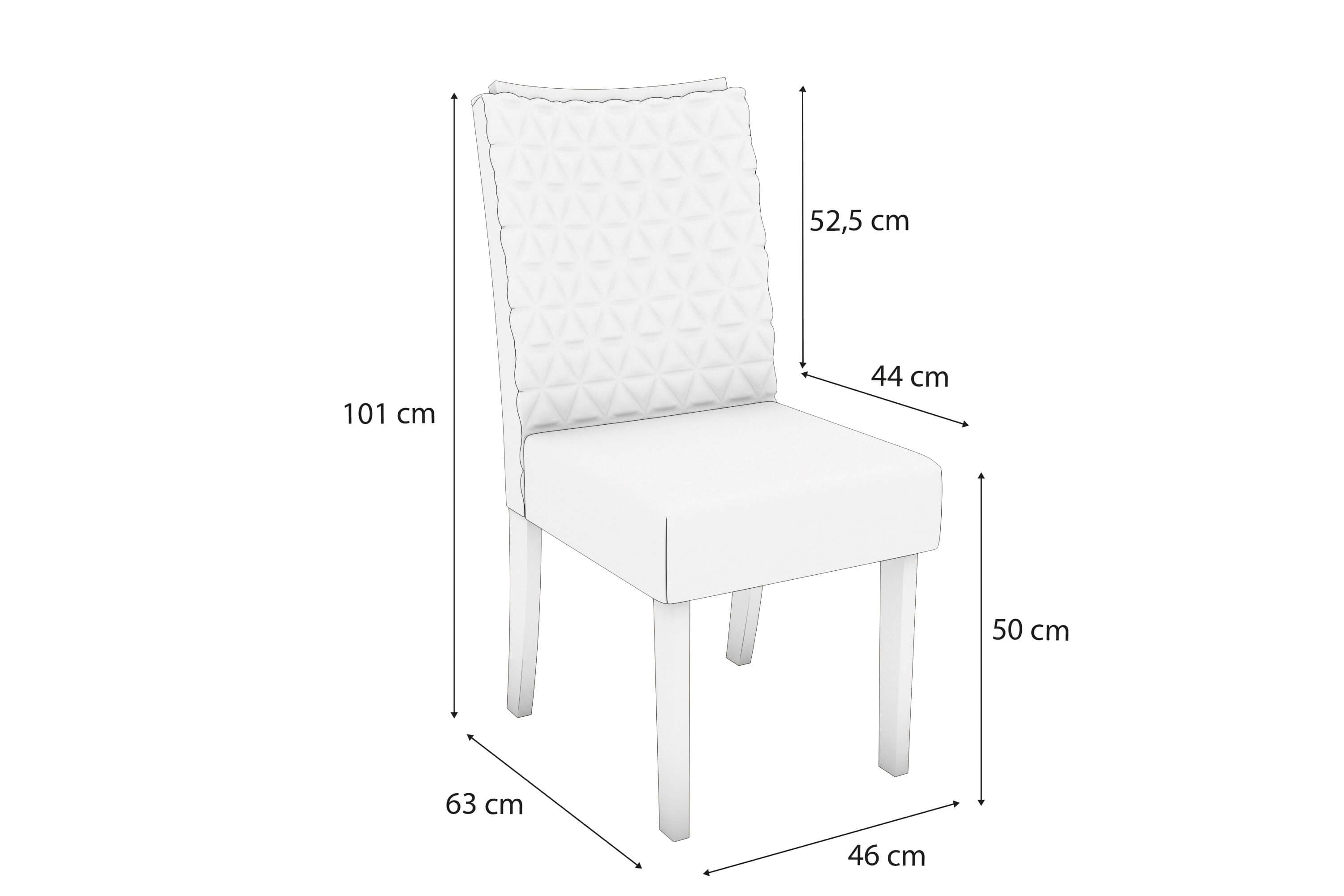 Juego de Comedor Milena con 6 Sillas - Vidrio