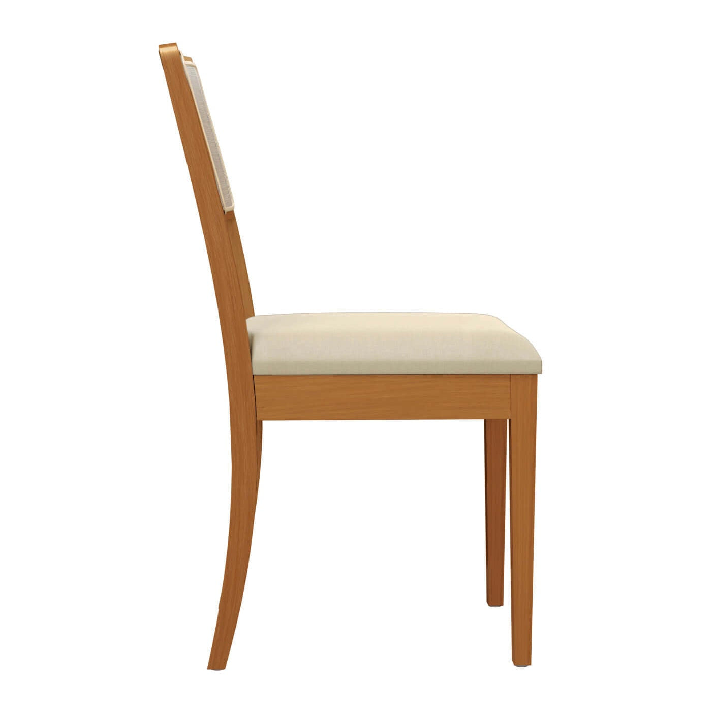 Juego de Comedor Mira con Vidrio Sobrepuesto Blanco con 6 Sillas Lola