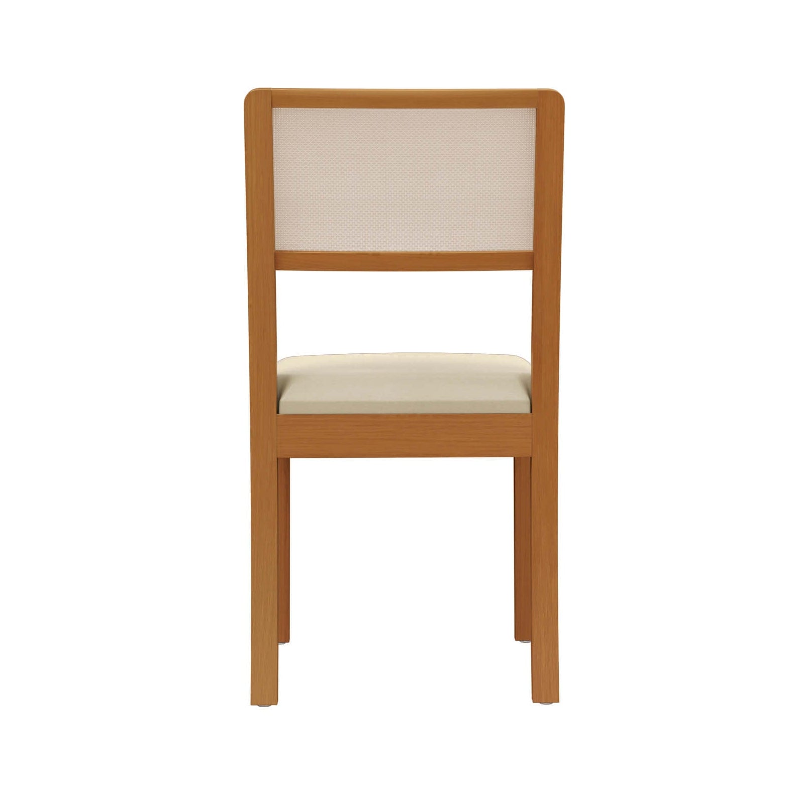 Juego de Comedor Mira con Vidrio Sobrepuesto Blanco con 6 Sillas Lola