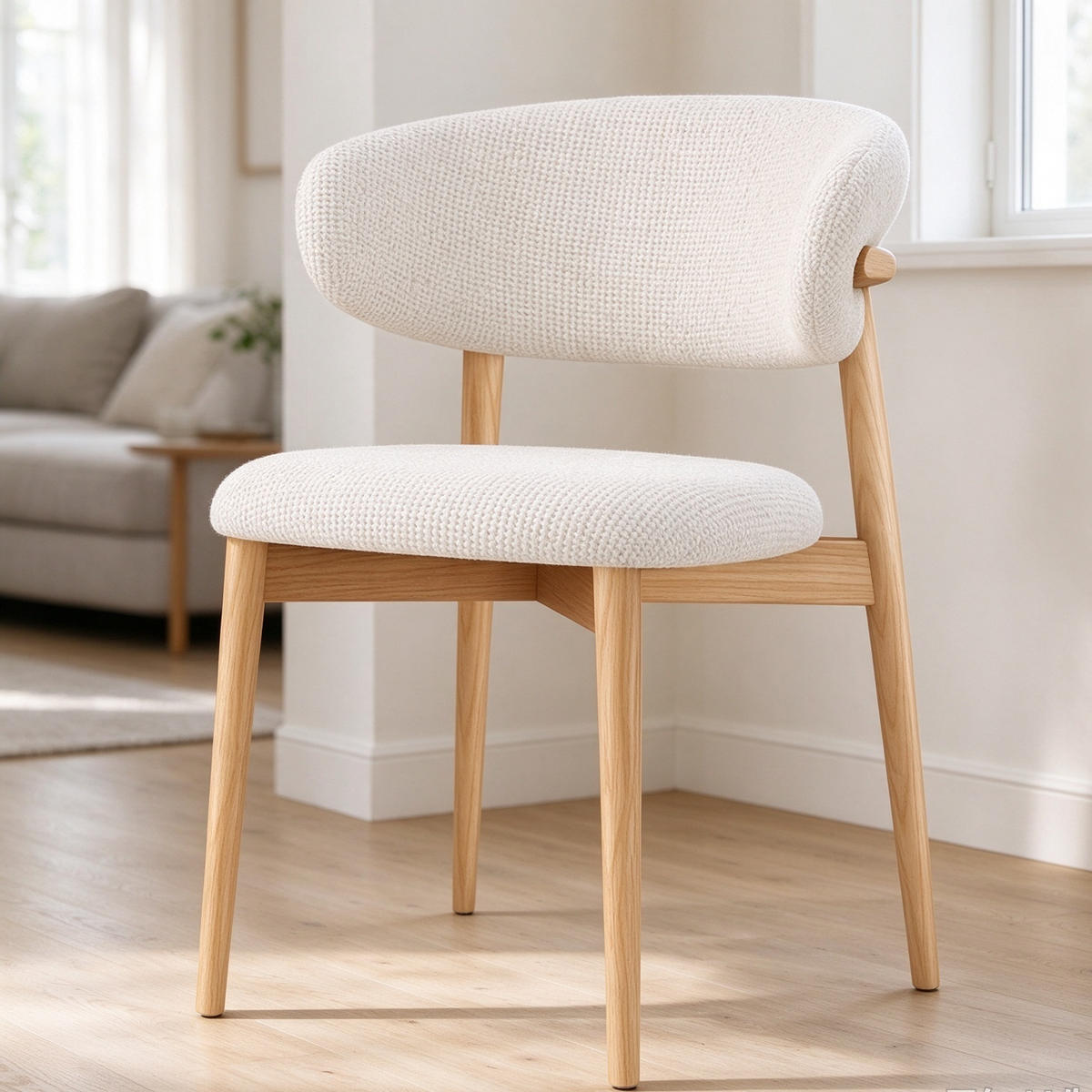 Silla de comedor de madera Moderna - Mia