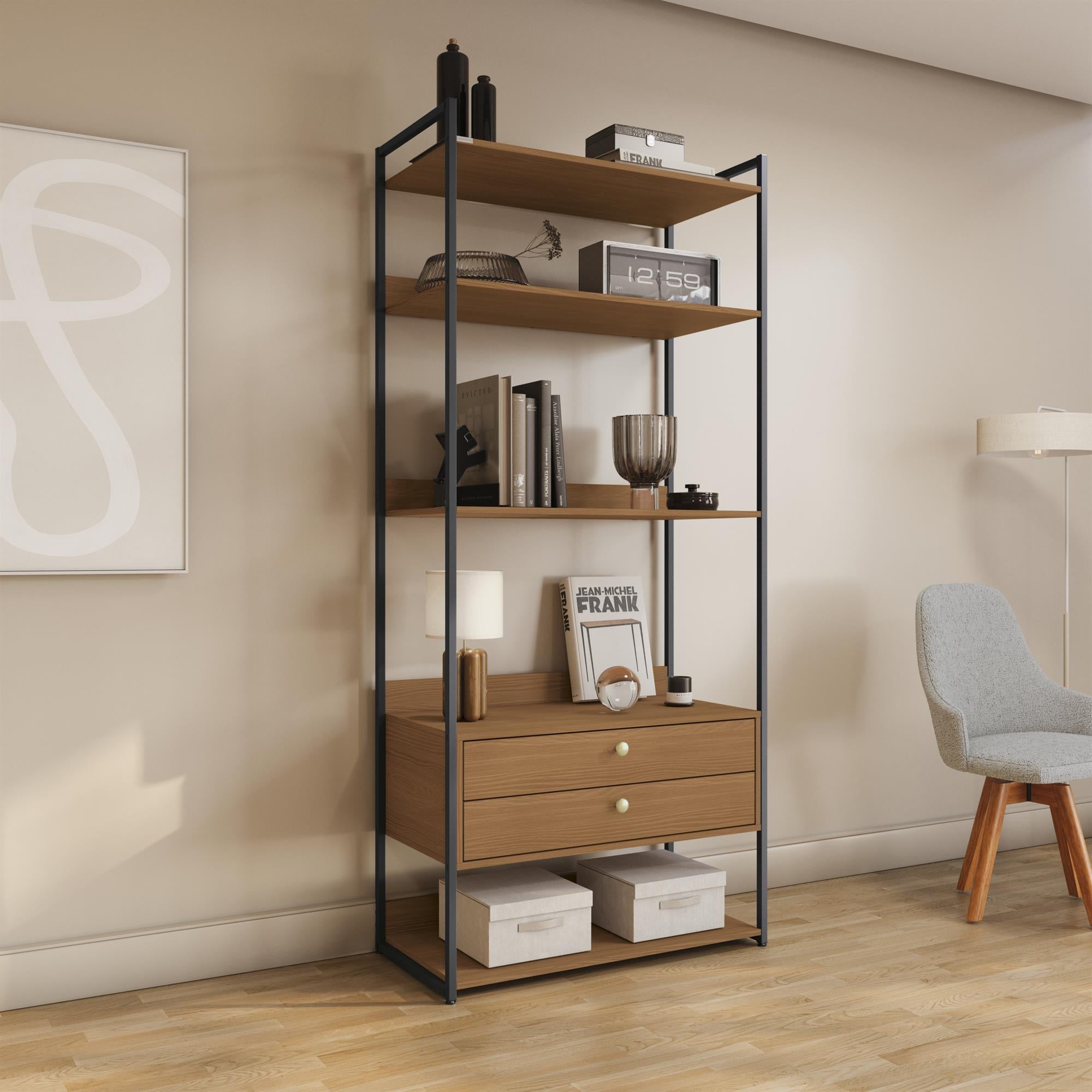Closet Abierto Modular P49 - Linea Industrial