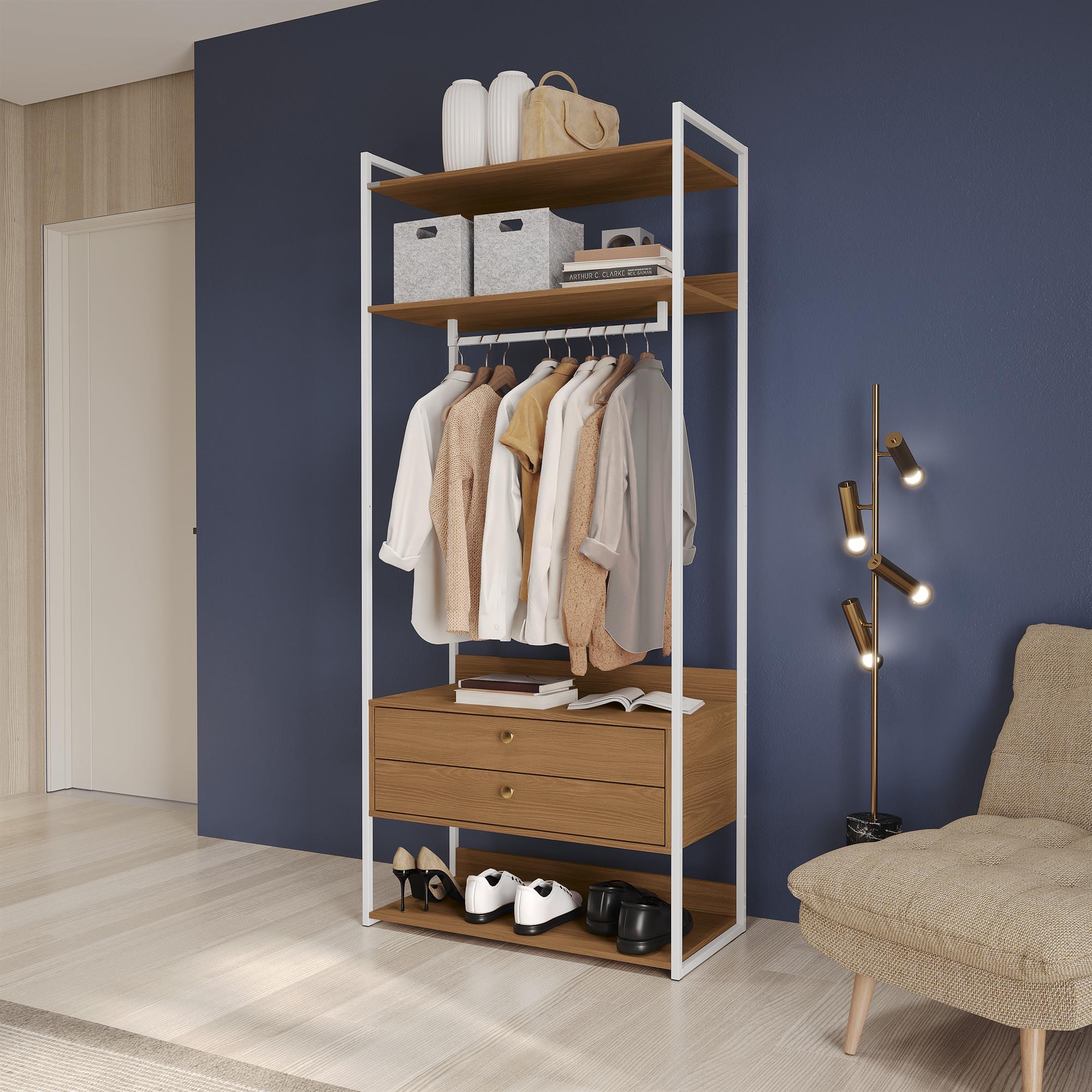 Closet Abierto Modular P47 - Linea Industrial