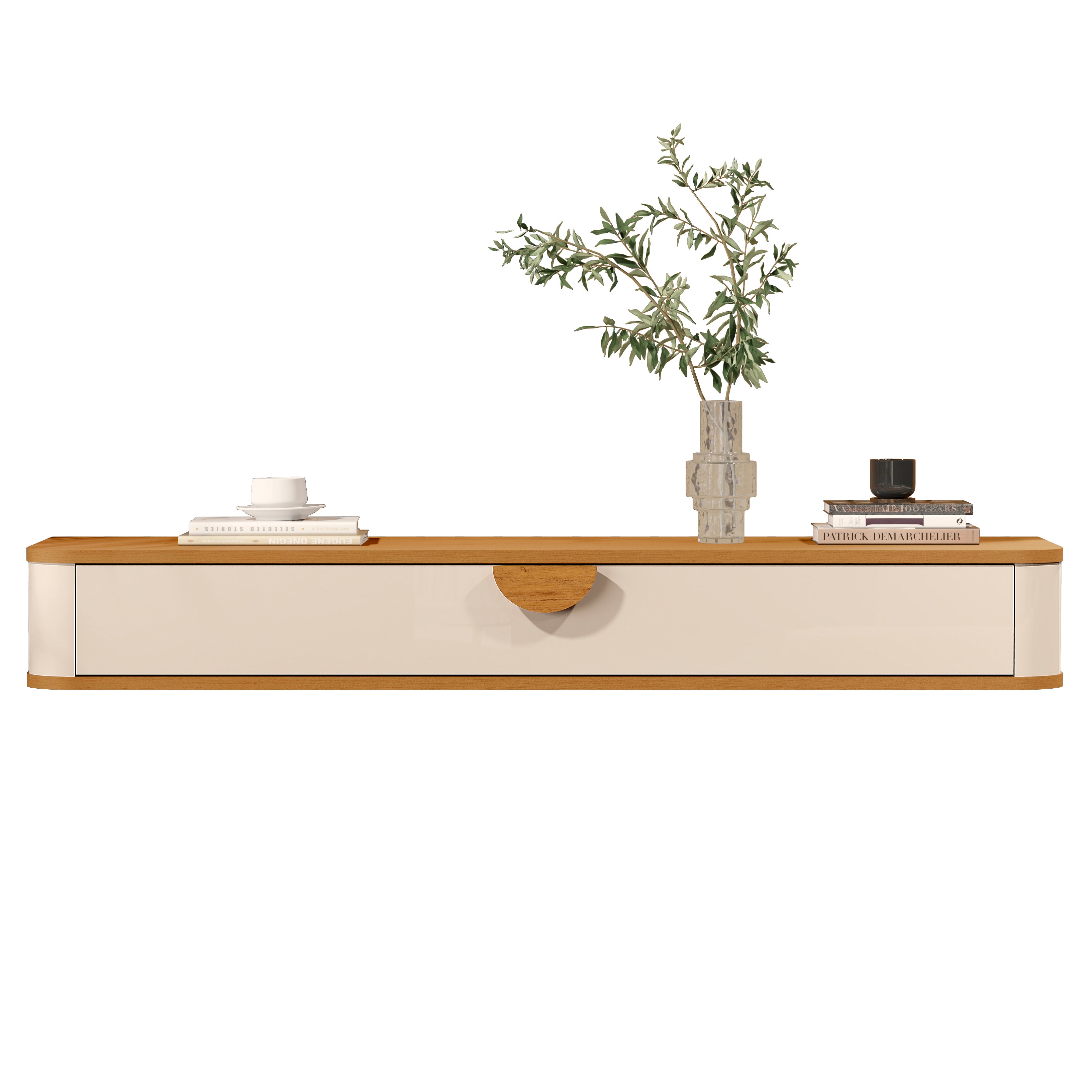 Recibidor Flotante 120CM - Linea Buriti 100% MDF