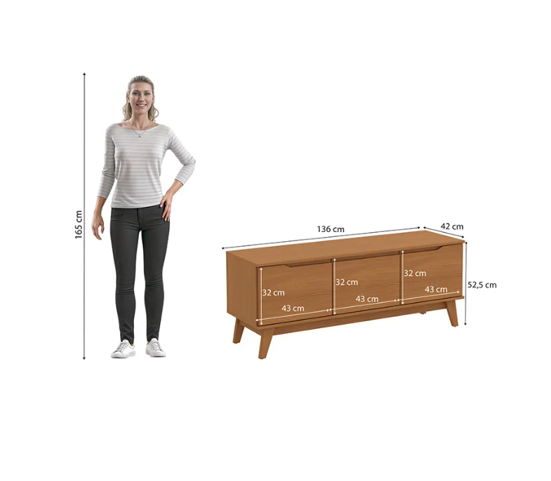 Rack España - 136cm