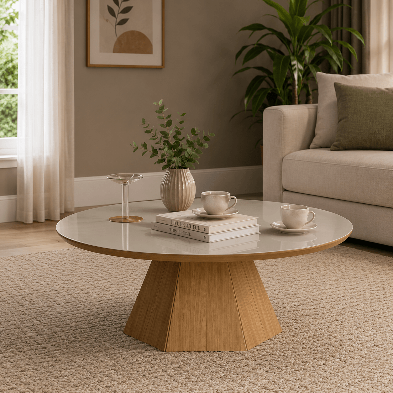 Mesa Ratona 90CM Carla - 100% MDF