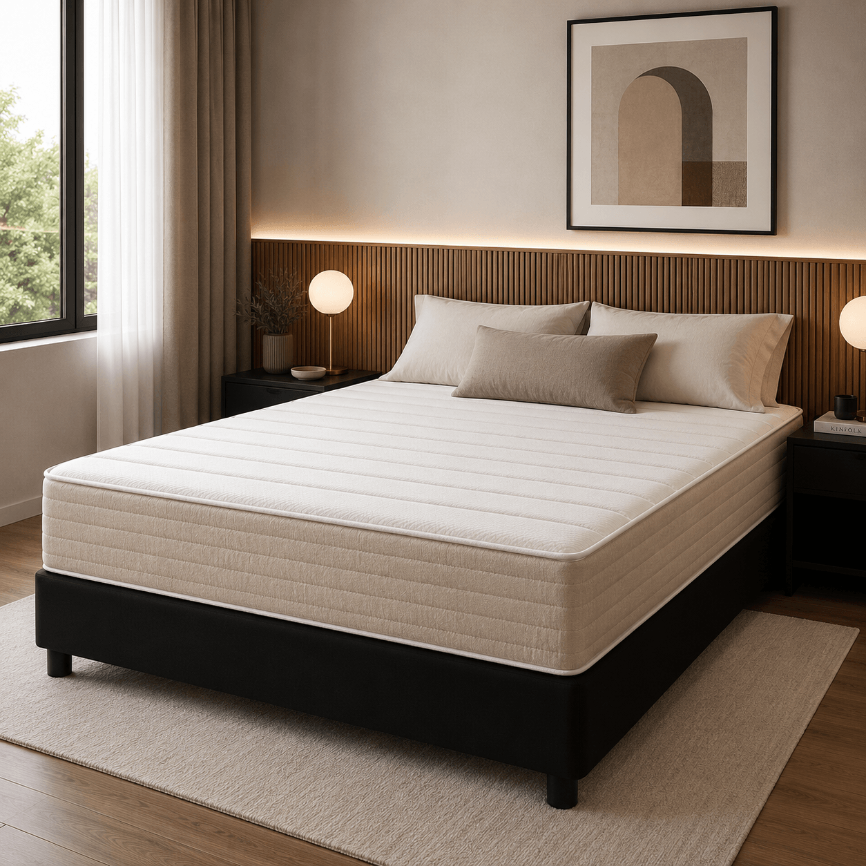 Colchon 2 Plazas Queen Carmine Premium
