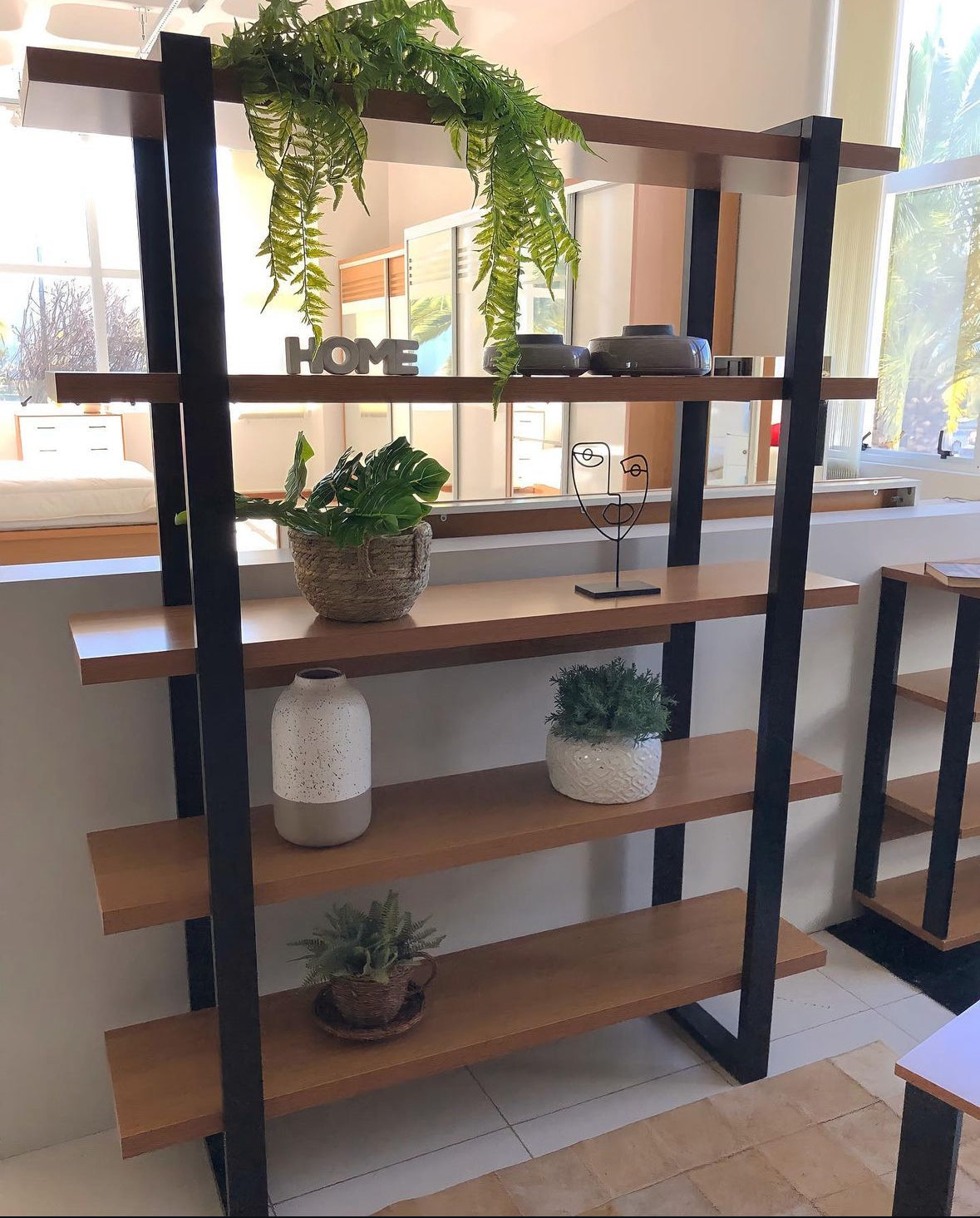 Estanteria Industrial Agata 100% MDF Tamburato - Linea Factory