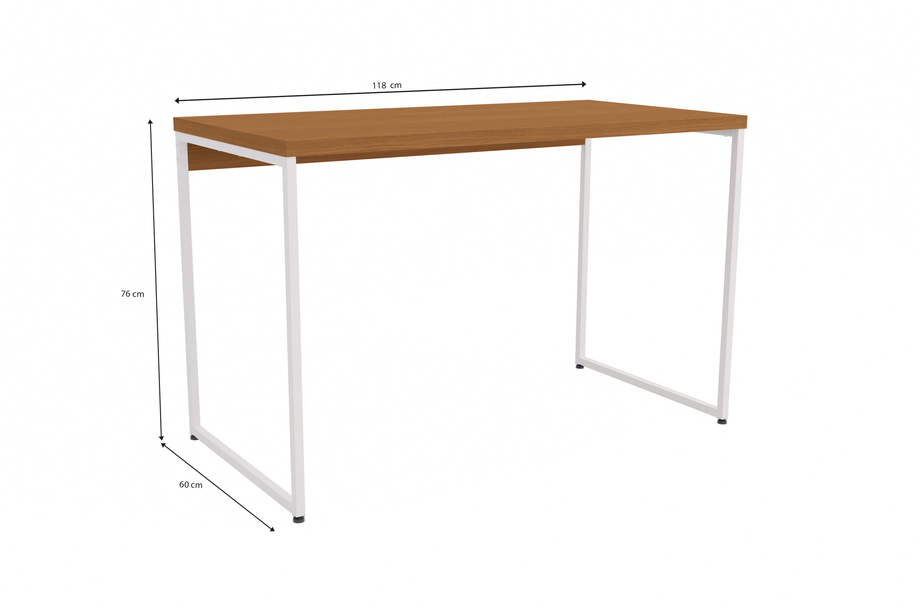 Mesa Escritorio 118cm Linea Industrial Hierro - Balton Hogar