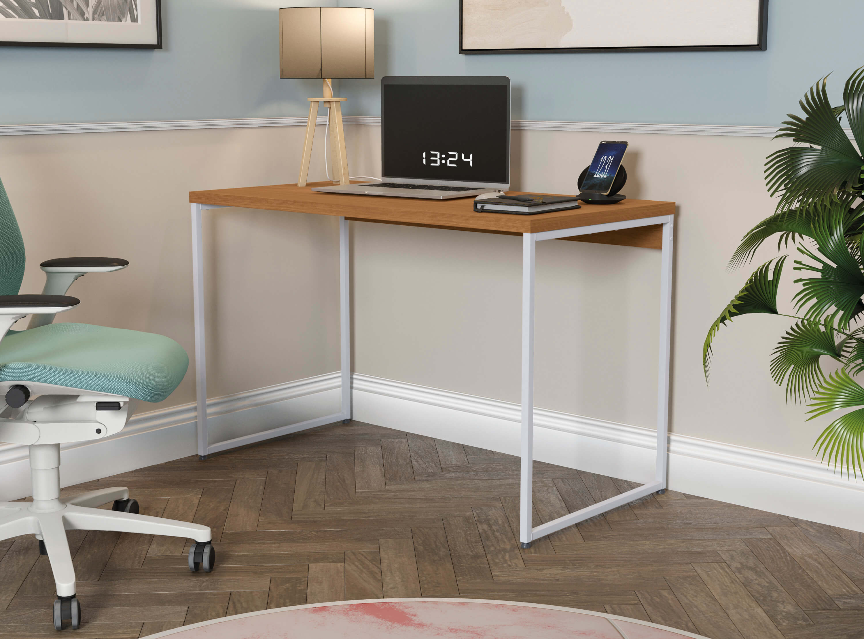 Mesa Escritorio 118cm Linea Industrial Hierro - Balton Hogar