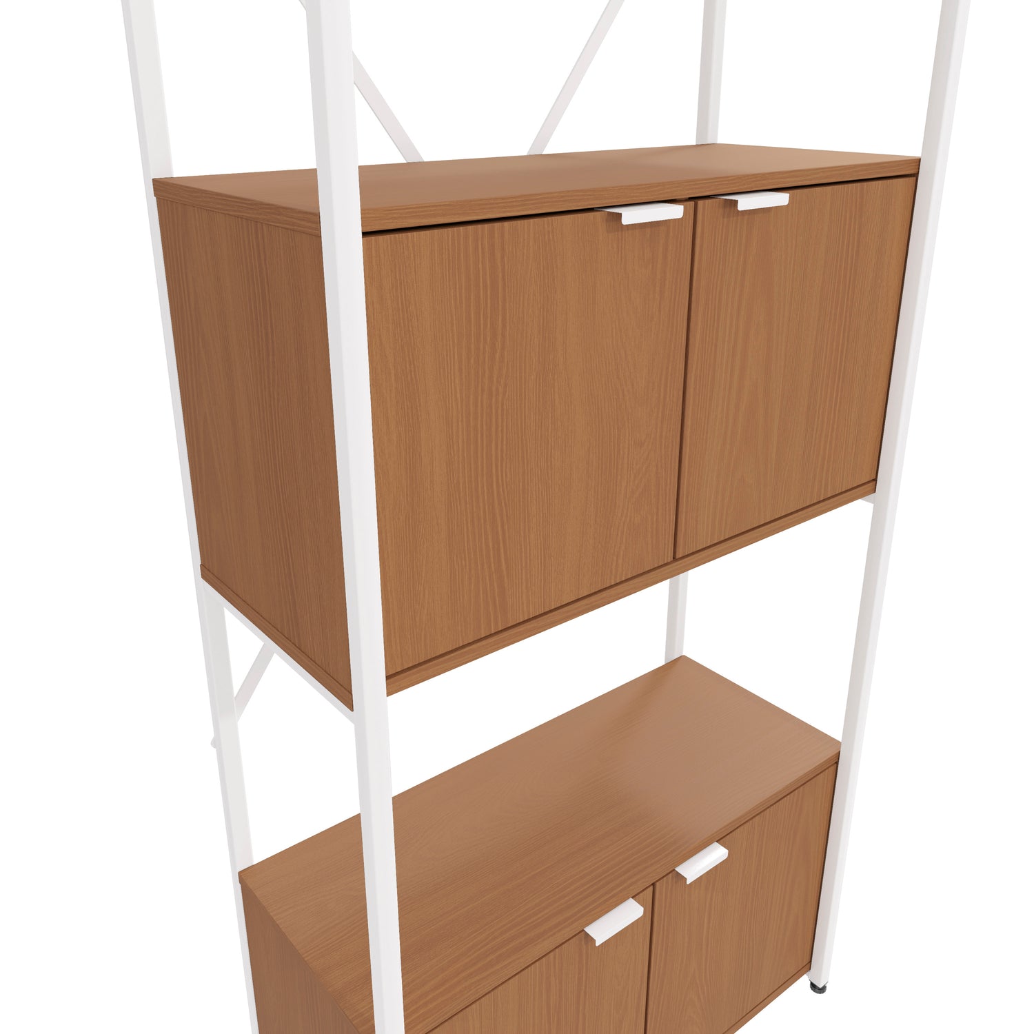 ESTANTERIA CON PUERTAS LINEA INDUSTRIAL HIERRO - BALTON HOGAR