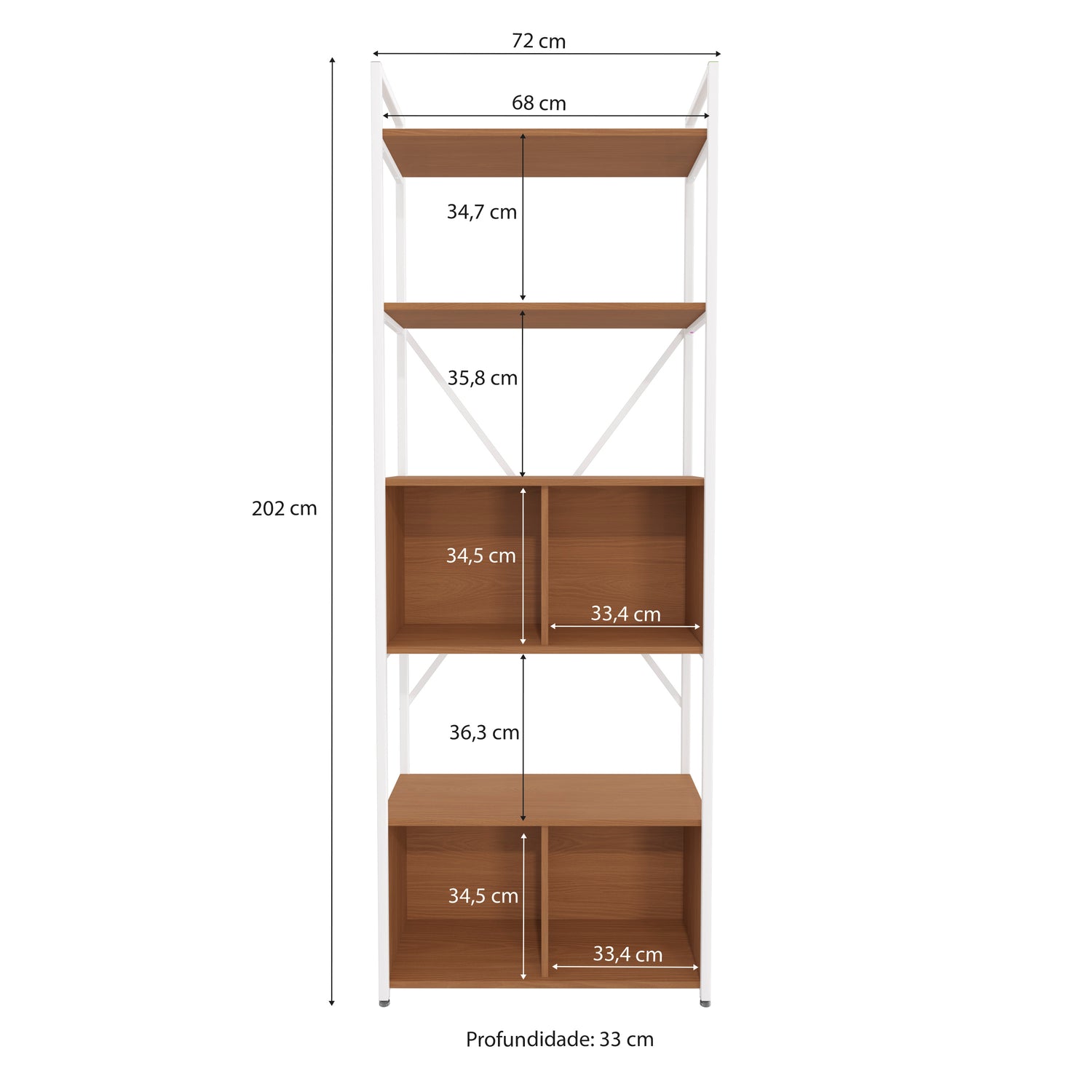 ESTANTERIA CON PUERTAS LINEA INDUSTRIAL HIERRO - BALTON HOGAR