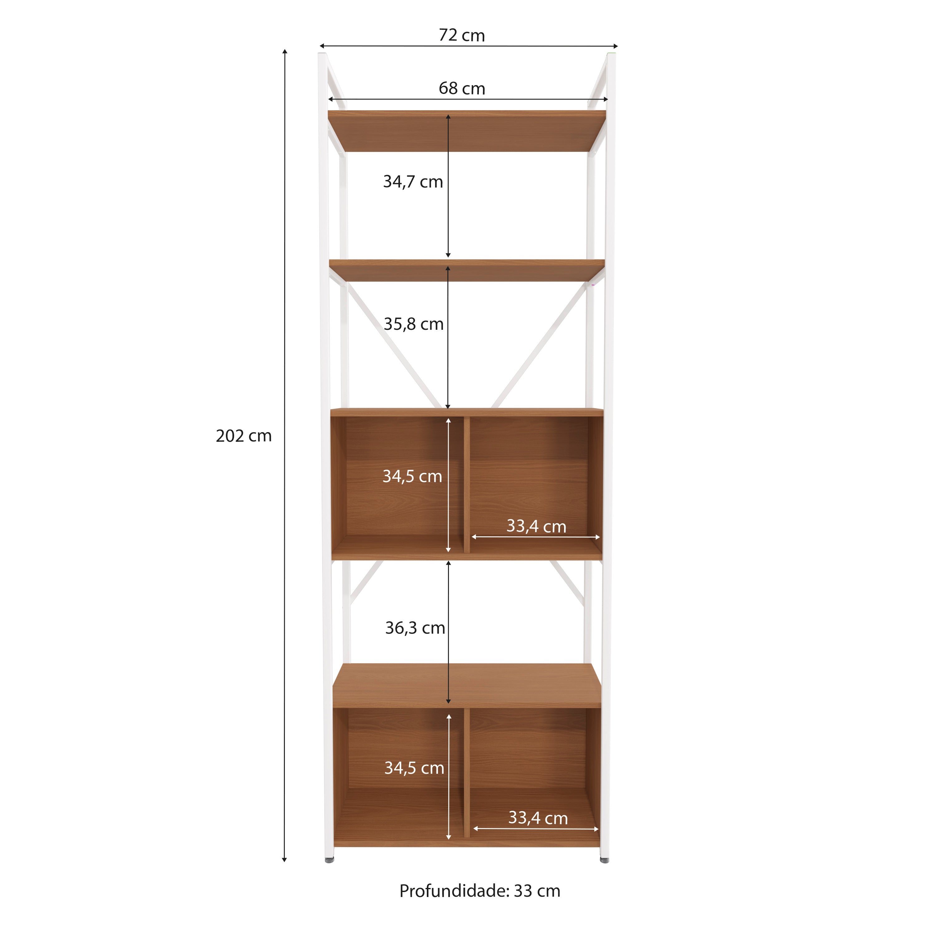 ESTANTERIA CON PUERTAS LINEA INDUSTRIAL HIERRO - BALTON HOGAR