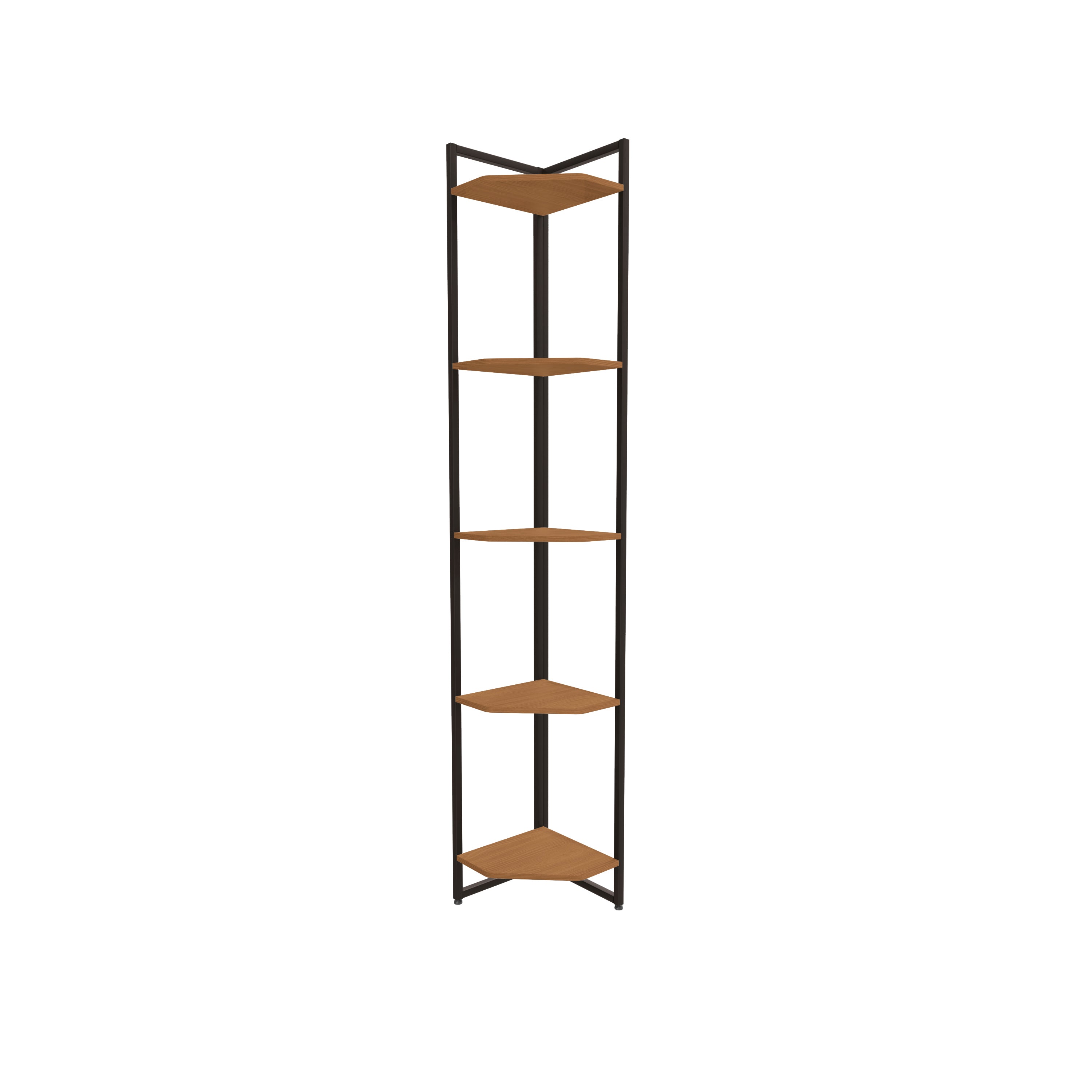 ESTANTE ESQUINERO LINEA INDUSTRIAL HIERRO - BALTON HOGAR