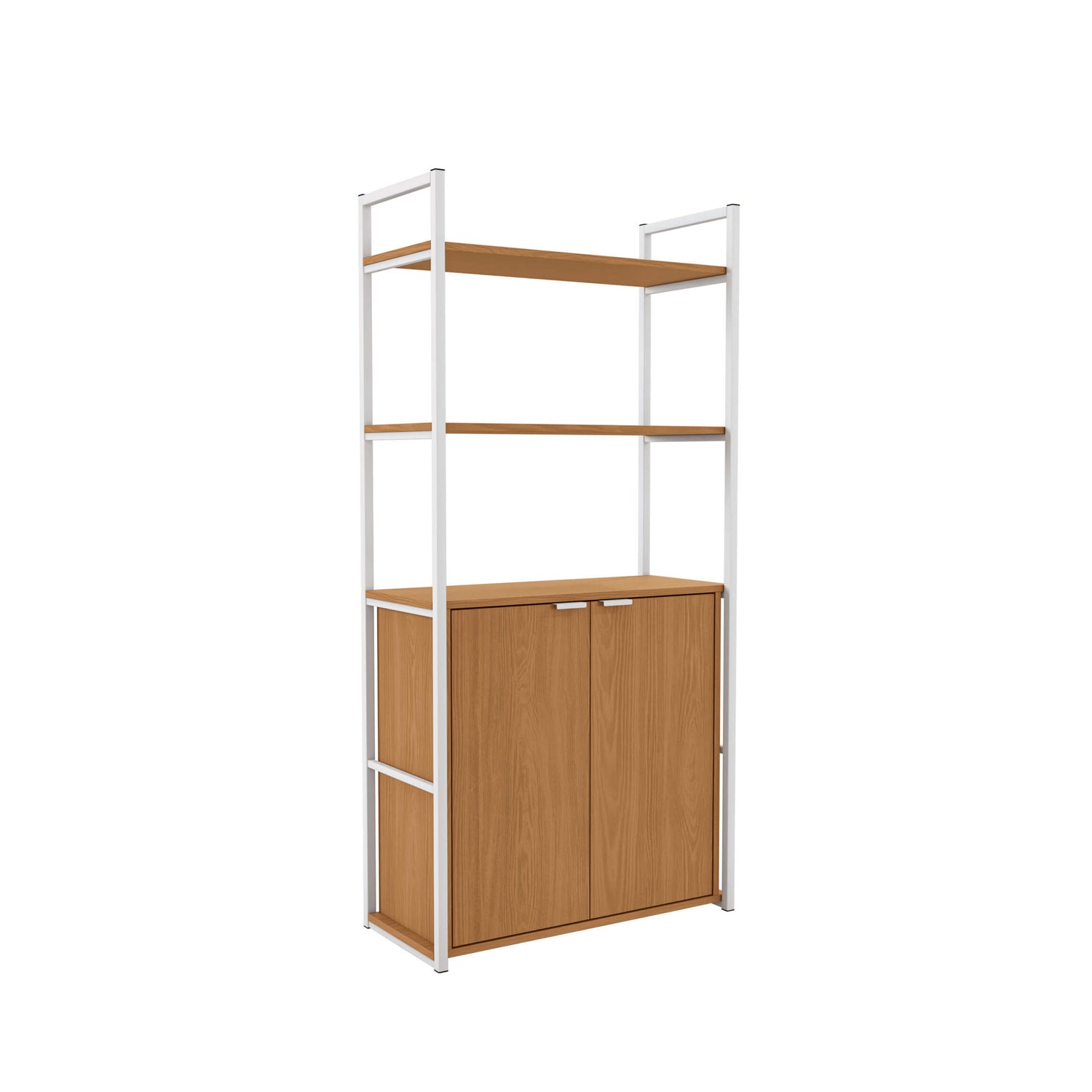 ESTANTERIA ALTA CON PUERTAS LINEA INDUSTRIAL HIERRO - BALTON HOGAR