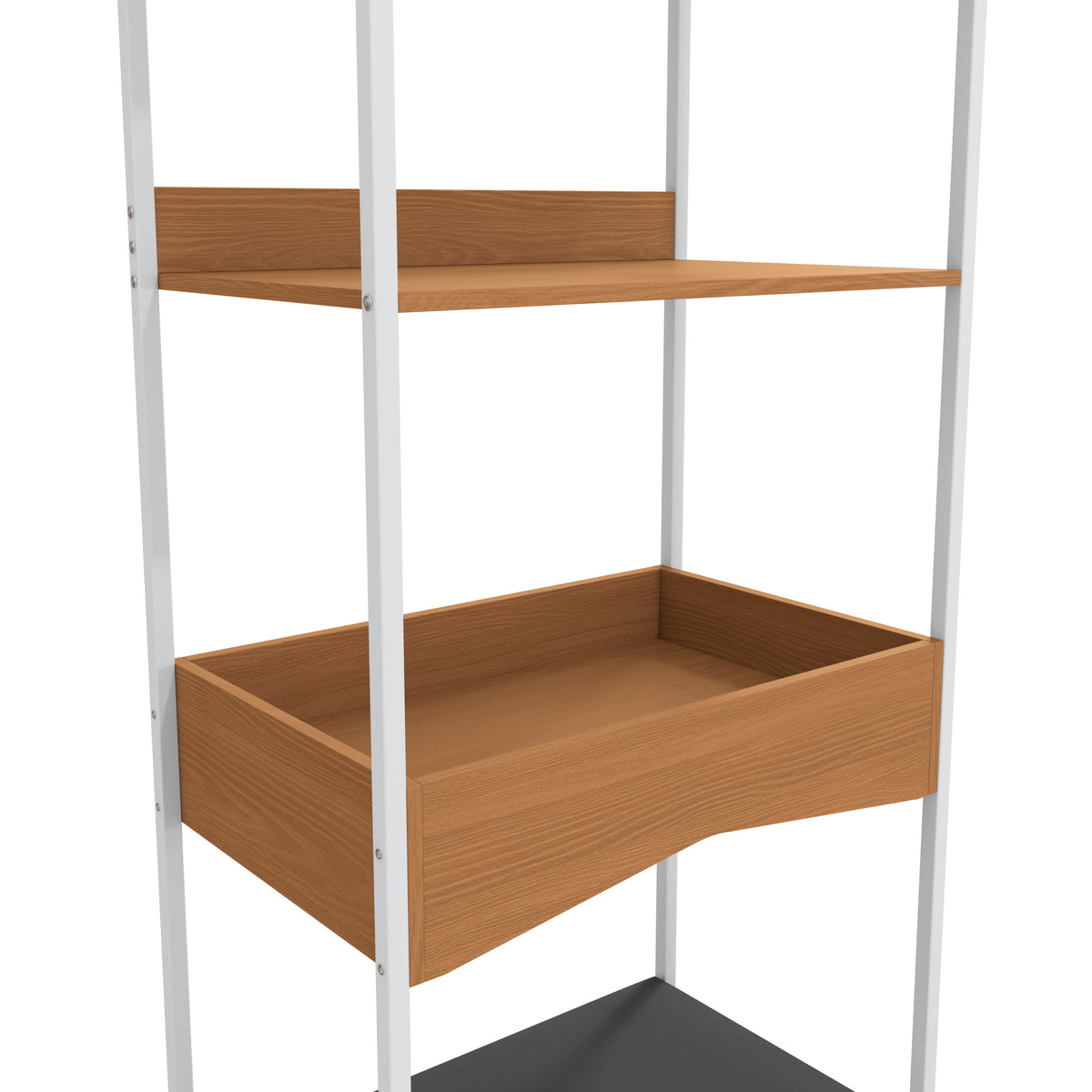 Estante alto para mascotas con cama - Linea Industrial