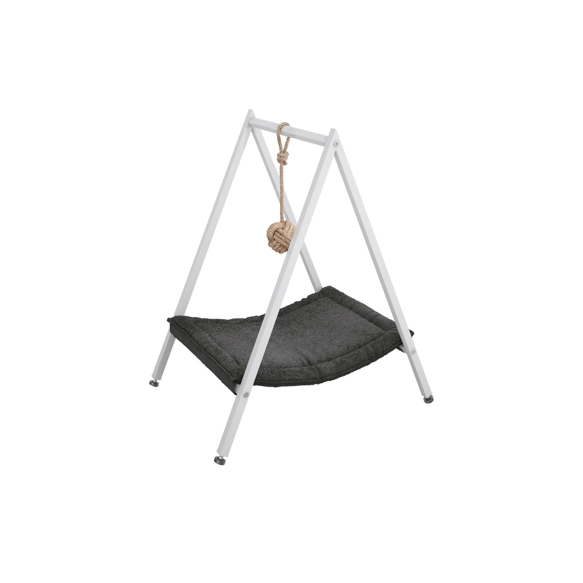 CAMA HAMACA PARA MASCOTAS CON SOPORTE PARA JUGUETE LÍNEA INDUSTRIAL
