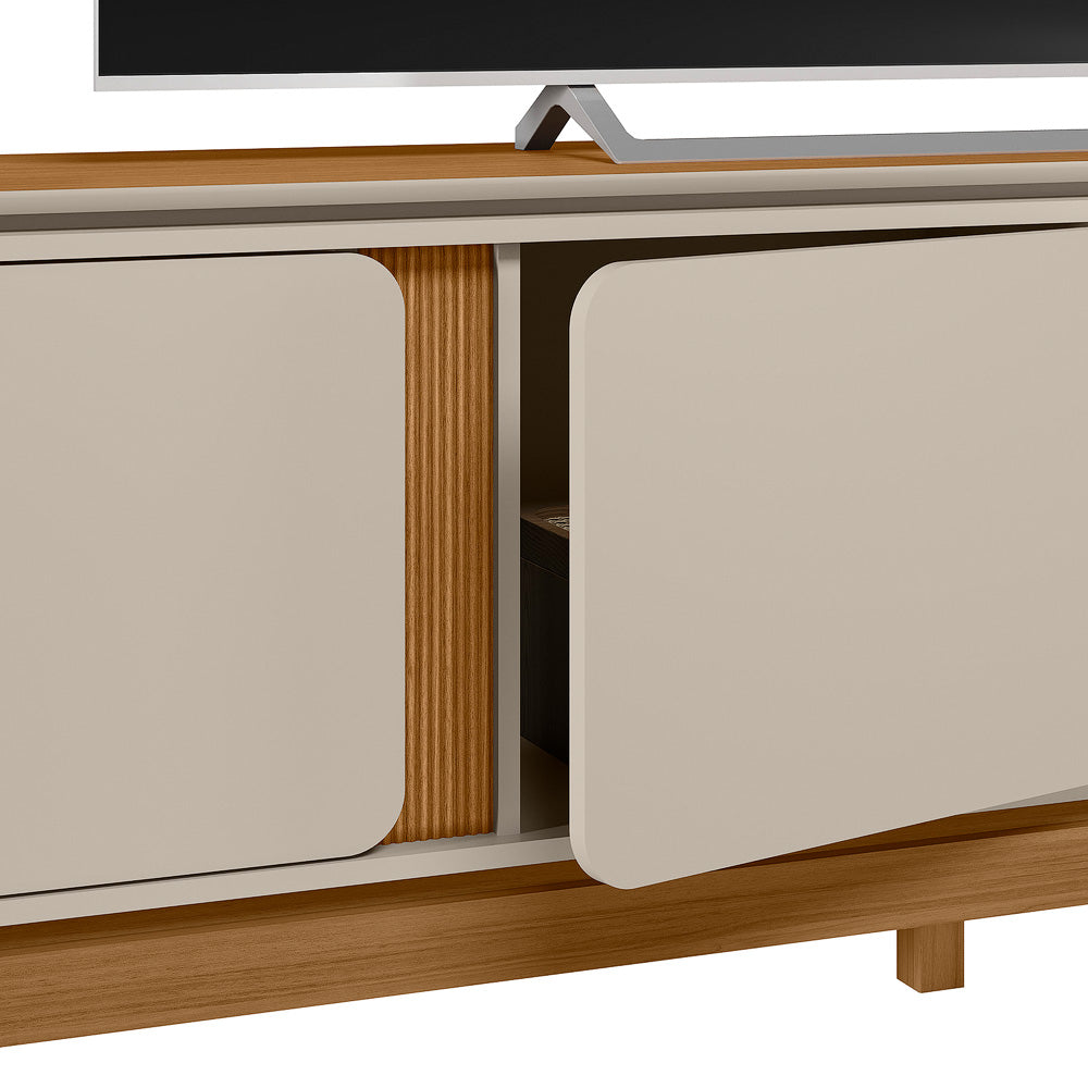 Rack para TV Istambul 200cm Patas en madera maciza