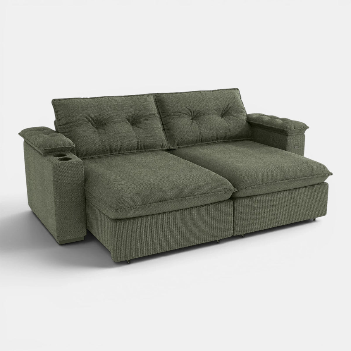 Sofa Zandon 260CM - Retractil/Reclinable