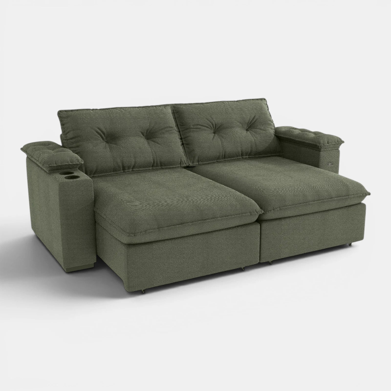 Sofa Zandon 260CM - Retractil/Reclinable