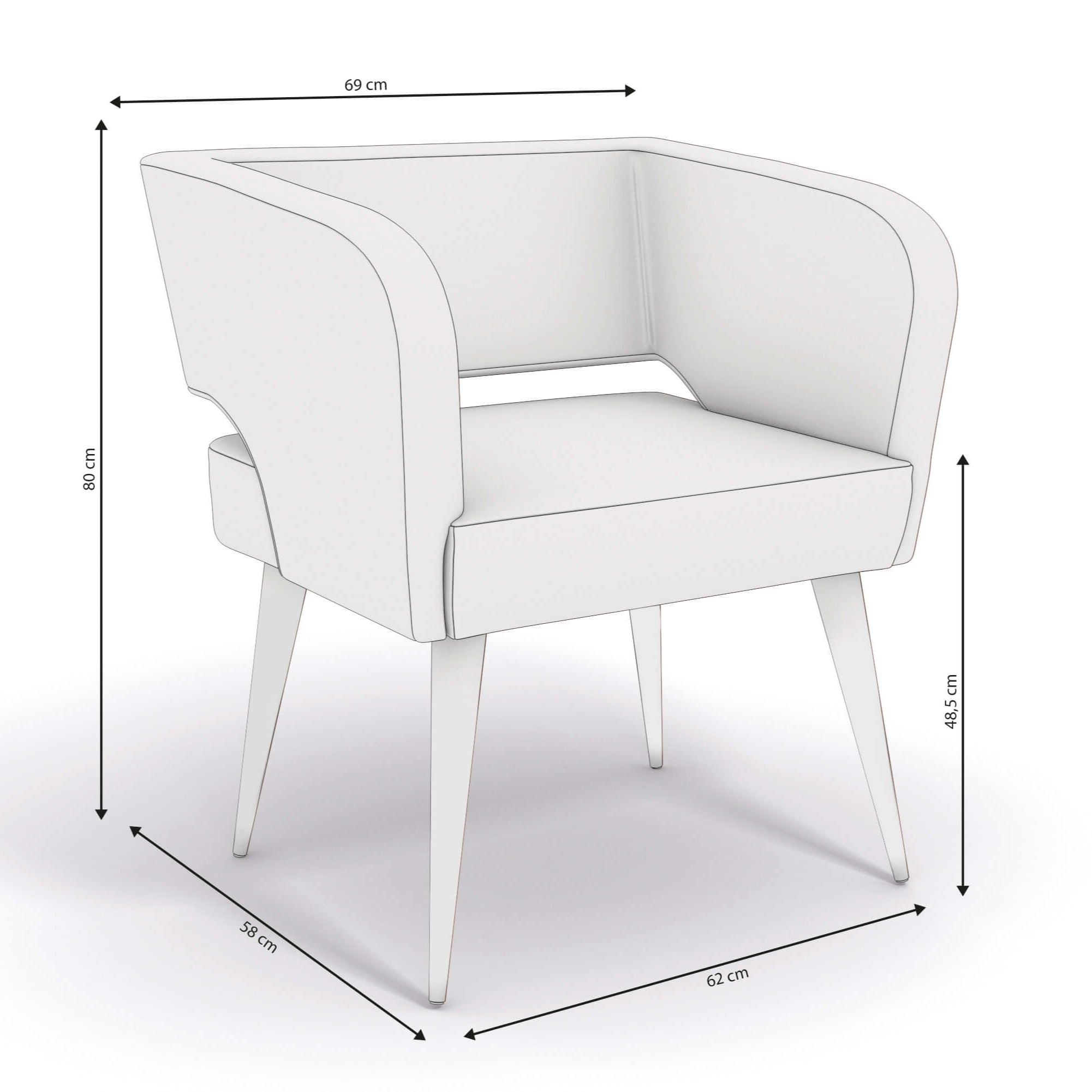 Poltrona Sillon Modelo ANTARA