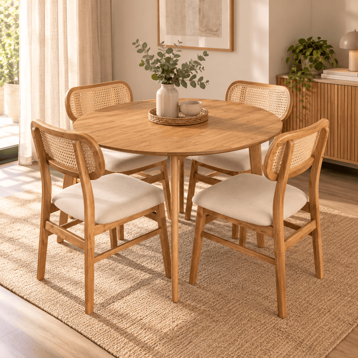 Silla de Comedor Olin - Madera Maciza