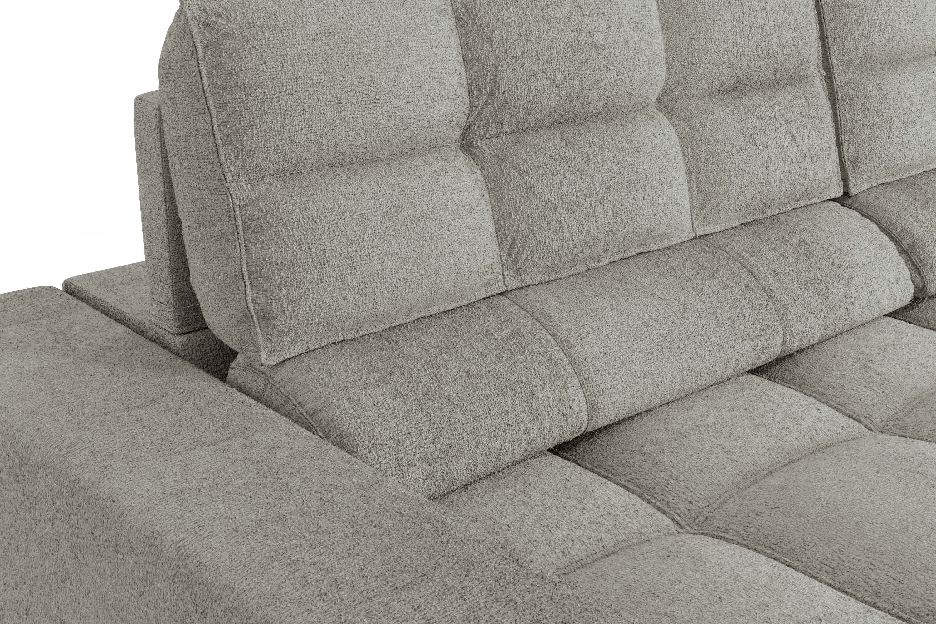 SOFA DELUXE 2.70CM RETRACTIL RECLINABLE 6 POSICIONES