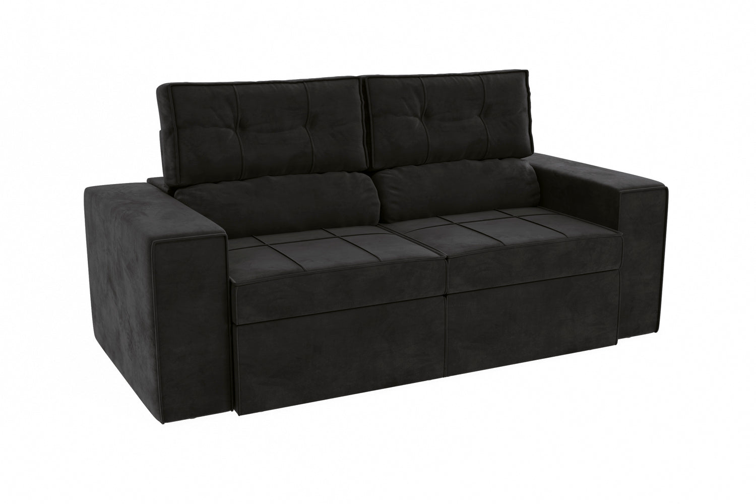 SOFA RETRACTIL/RECLINABLE 6 POSICIONES LANUS 206CM
