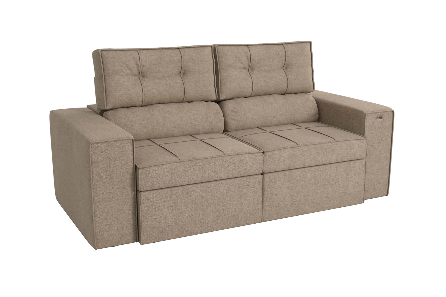 SOFA RETRACTIL/RECLINABLE 6 POSICIONES LANUS 206CM