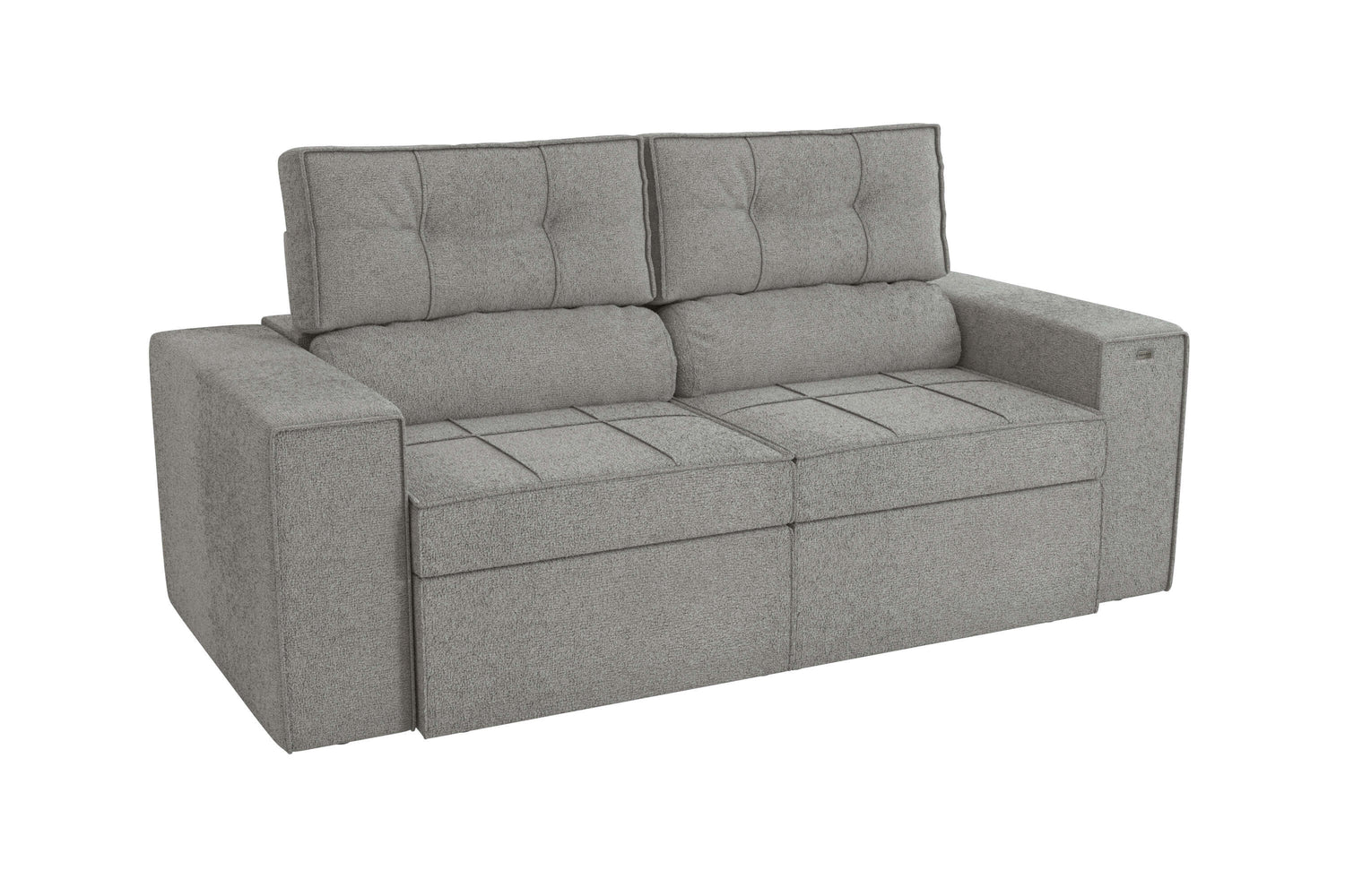 SOFA RETRACTIL/RECLINABLE 6 POSICIONES LANUS 206CM