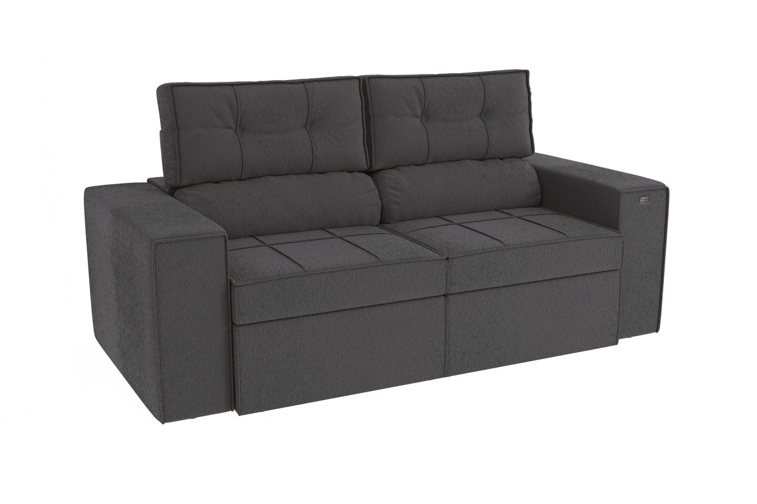 SOFA RETRACTIL/RECLINABLE 6 POSICIONES LANUS 206CM
