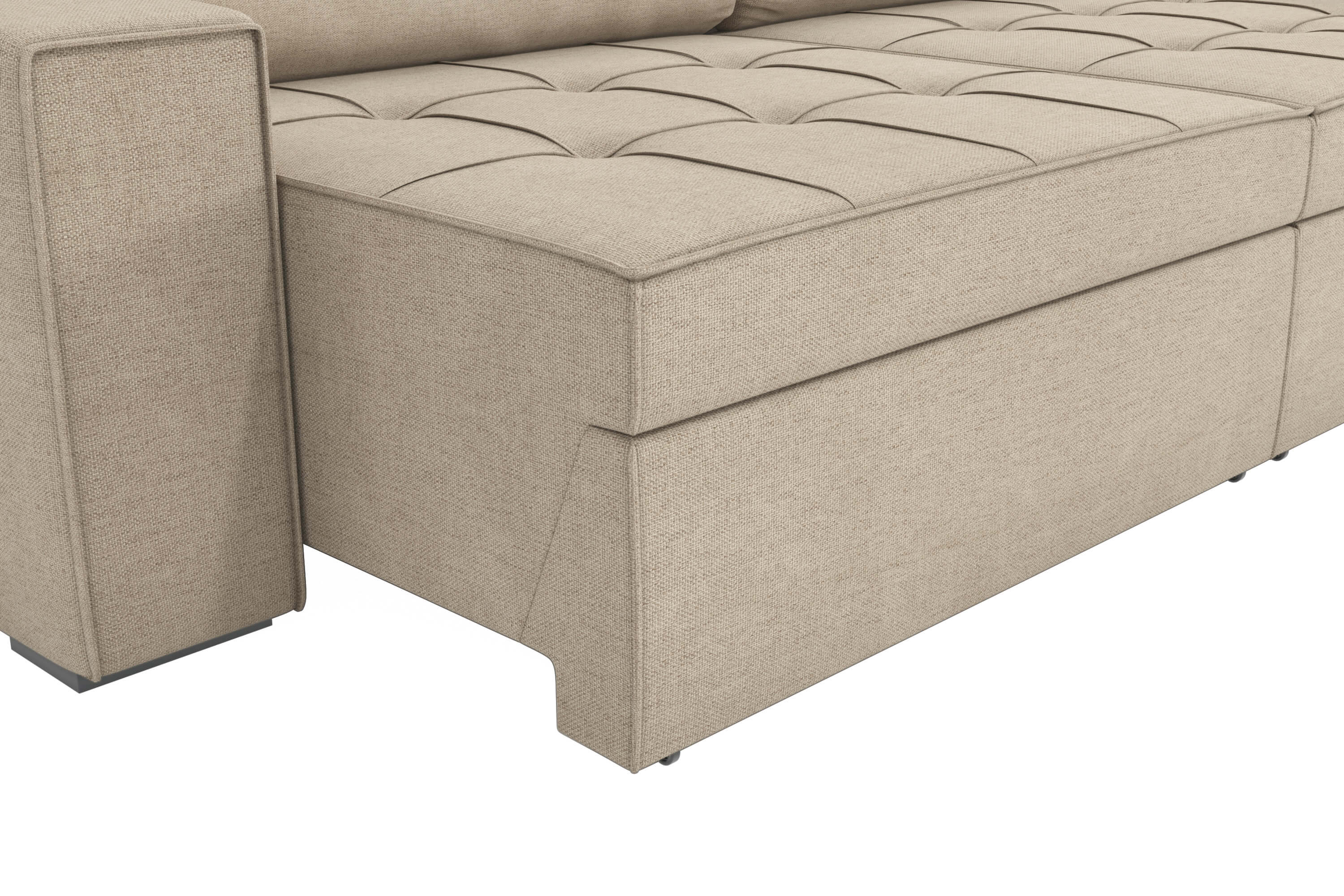 SOFA LANUS ARENA 2.70CM RETRACTIL RECLINABLE