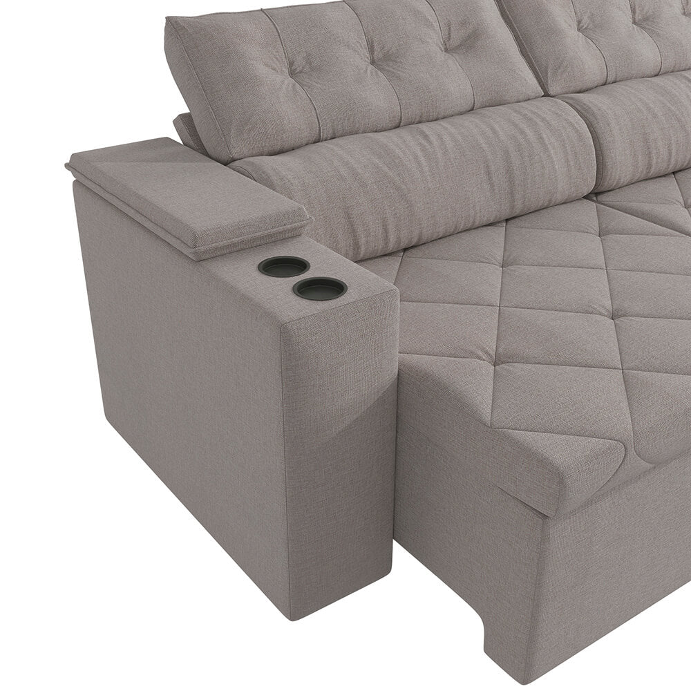 Sofa Otto 260CM - Retractil/Reclinable