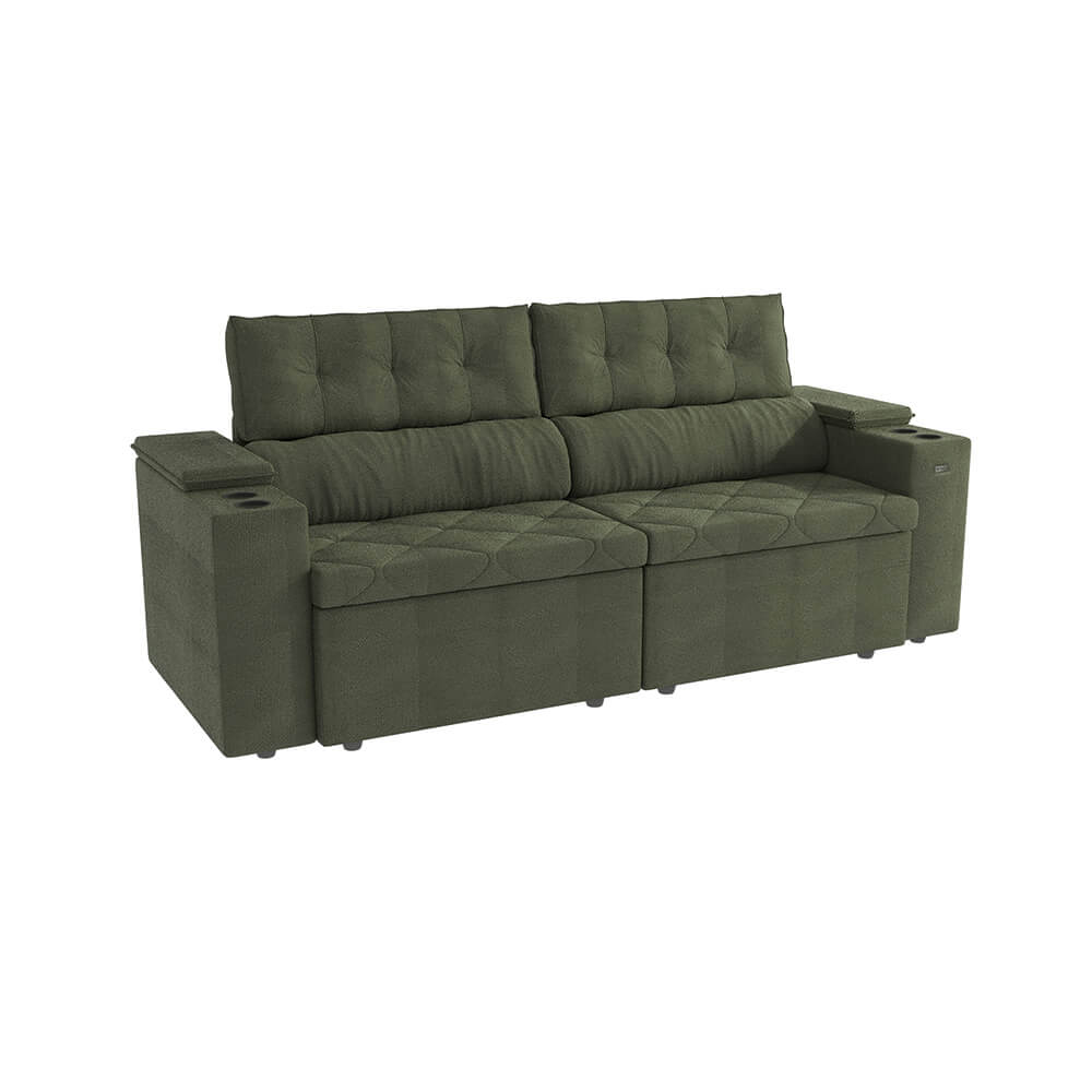 Sofa Otto 260CM - Retractil/Reclinable