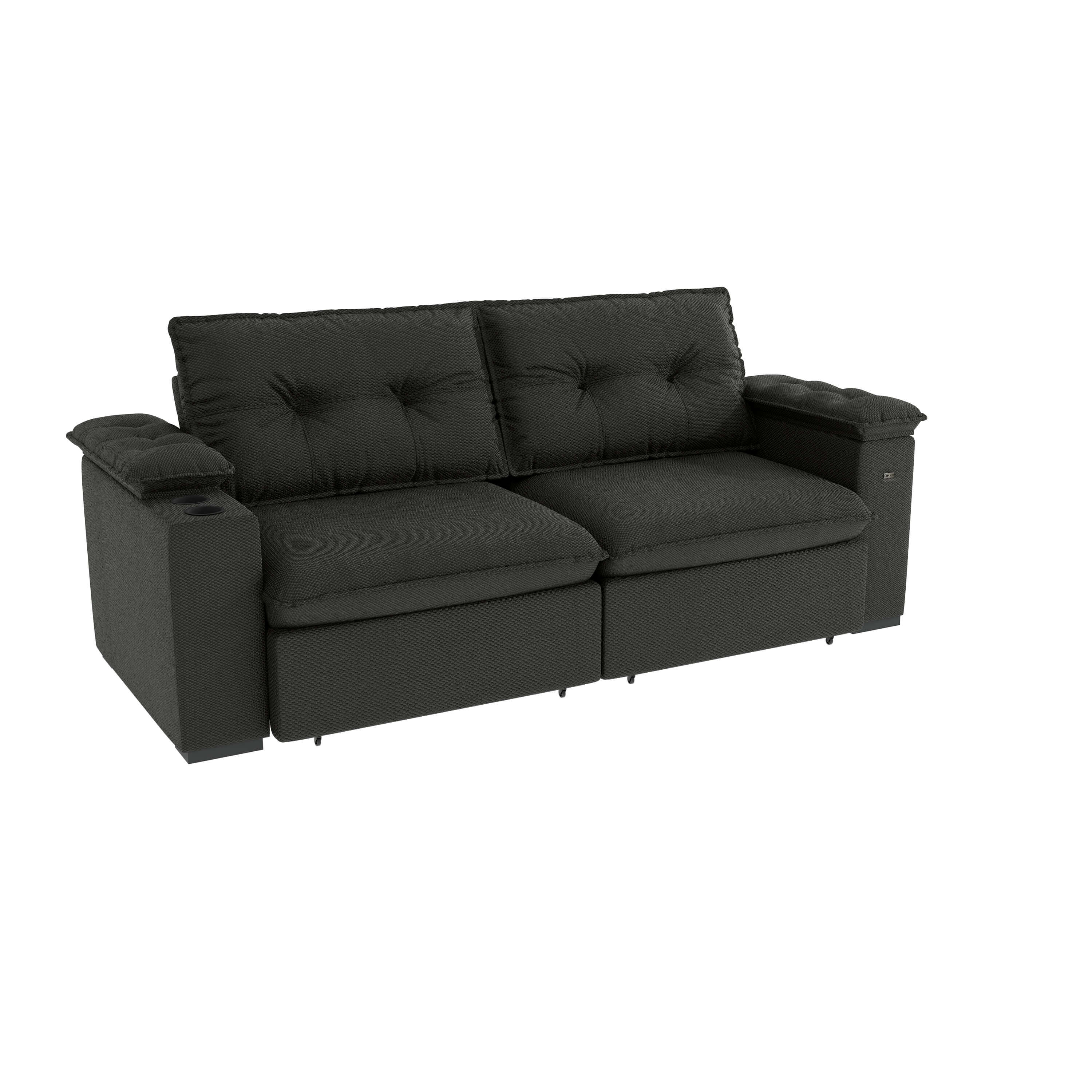 SOFA ZANDON 260CM RETRACTIL/RECLINABLE