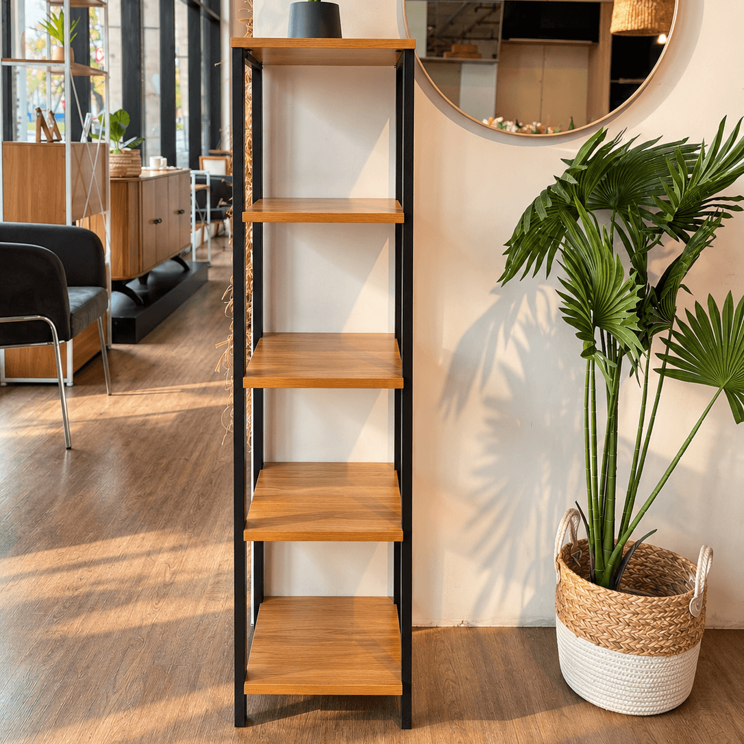 Torre con 5 Estantes 100% MDF - Linea Factory
