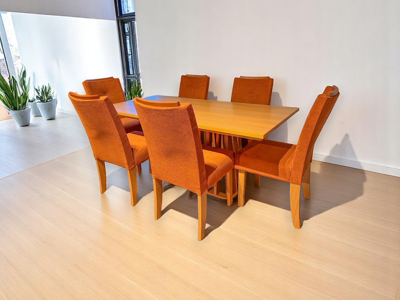 Juego de Comedor Toscana con 6 Sillas