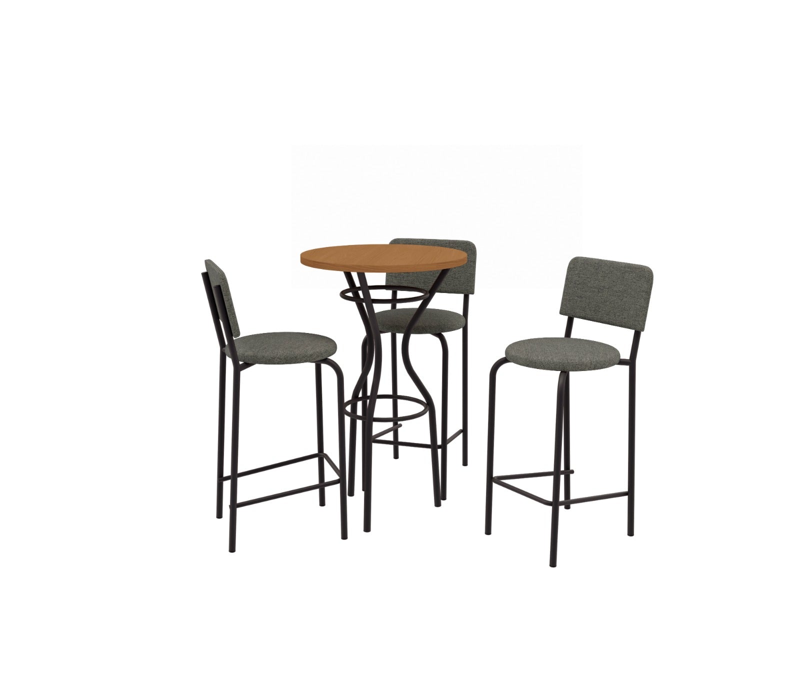 Barra Desayunador Isla Josefina + 3 Butacas