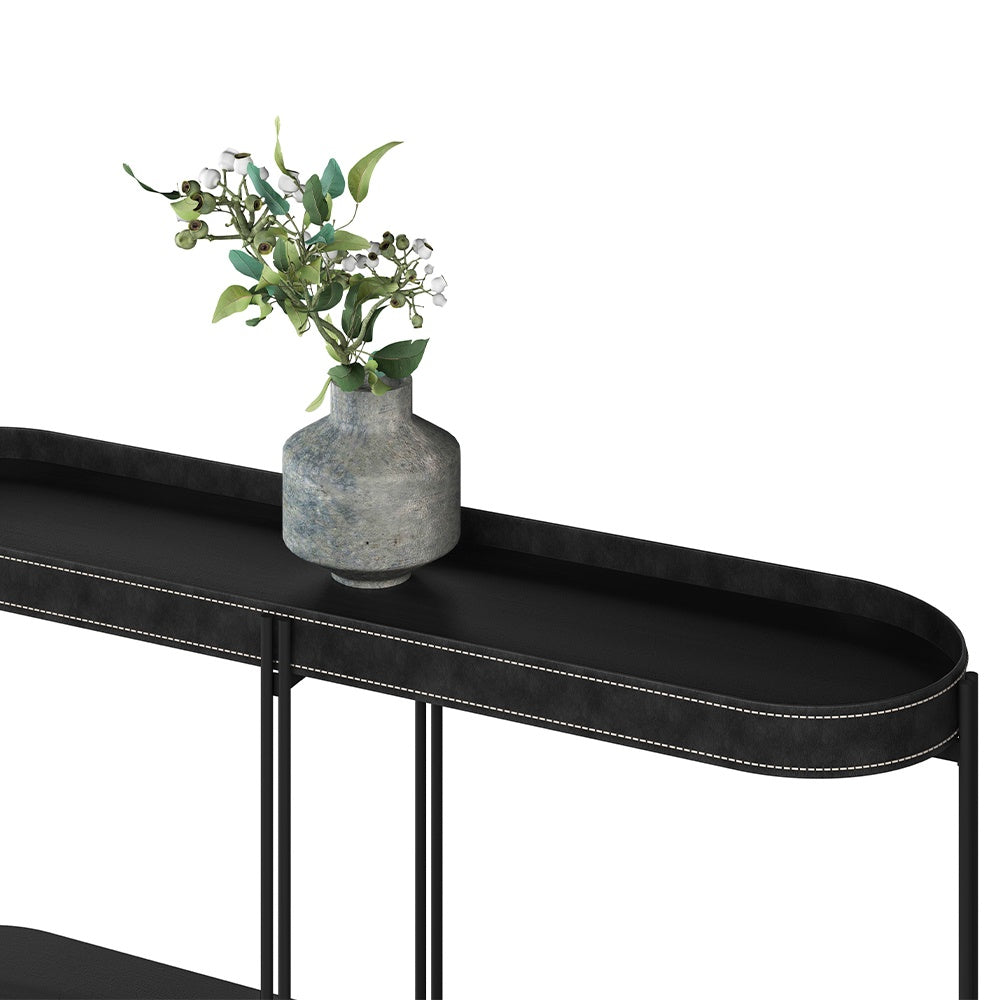 Aparador Monaco Buffet 140cm Cuero/Mdf