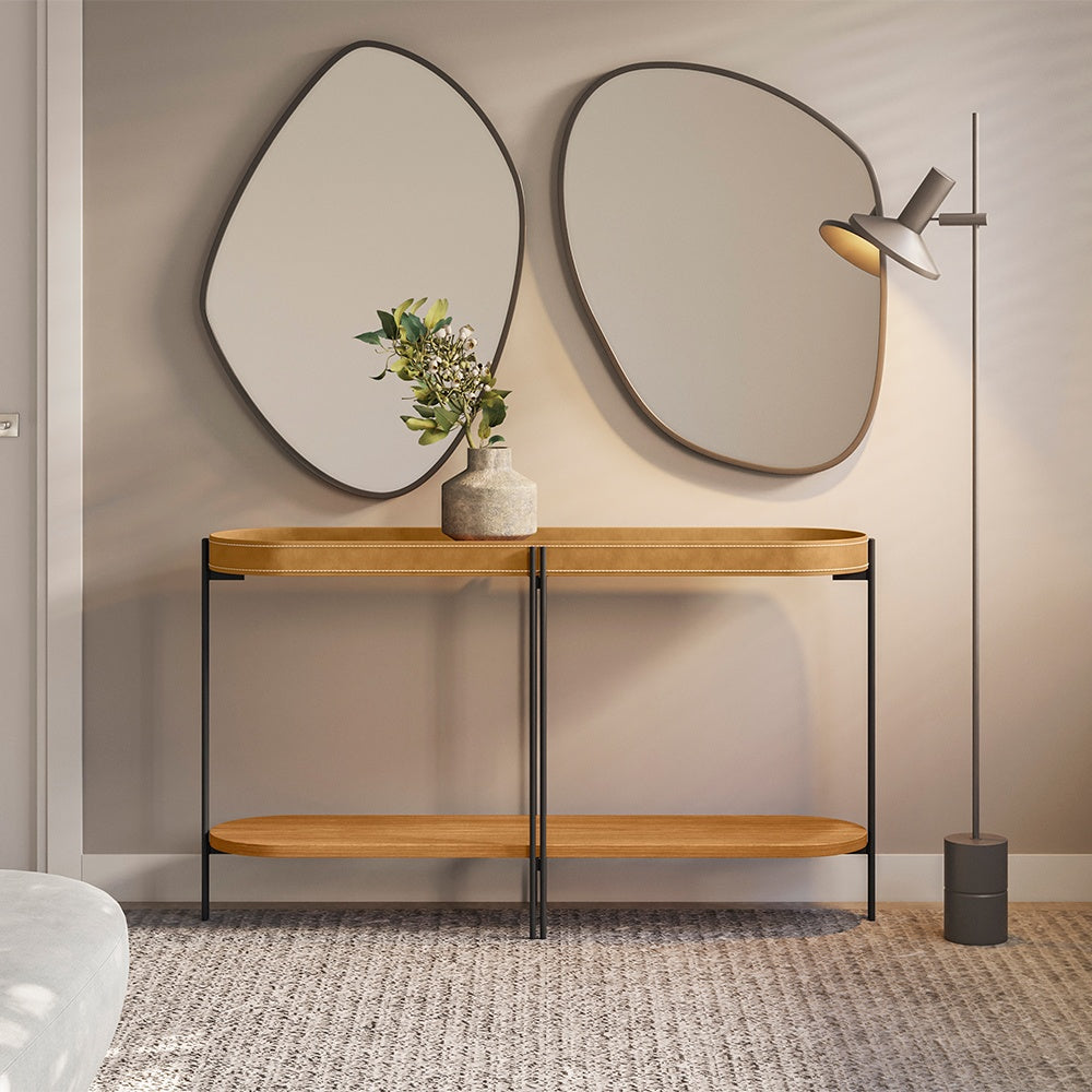 Aparador Monaco Buffet 140cm Cuero/Mdf