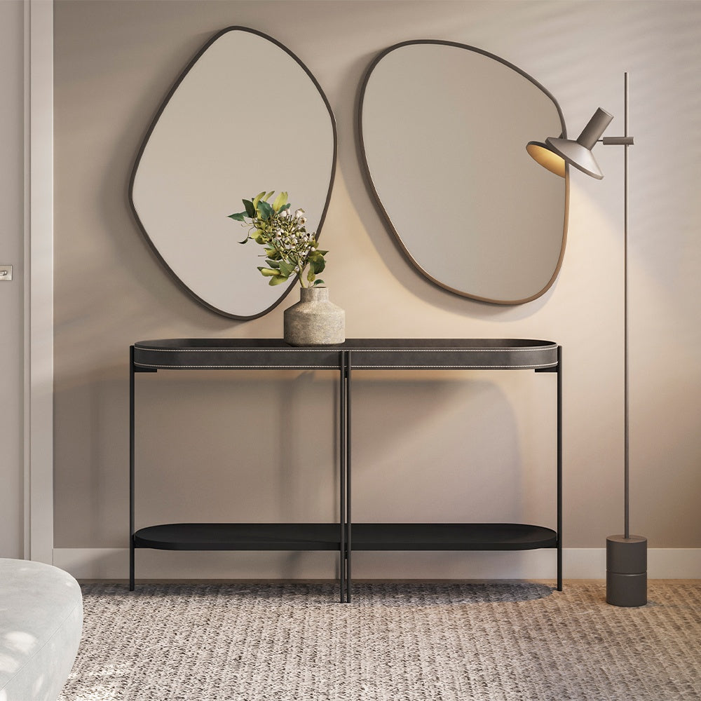 Aparador Monaco Buffet 140cm Cuero/Mdf