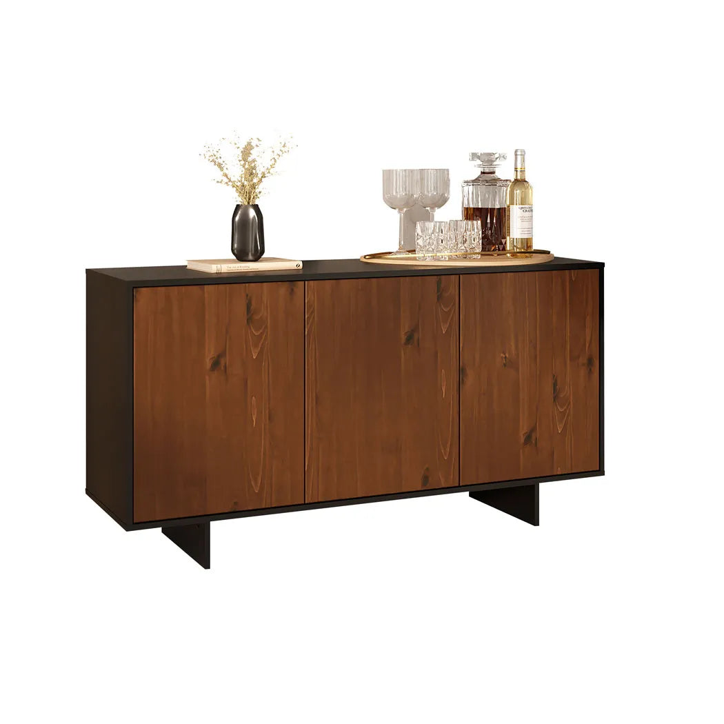 Aparador Buffet Arven 135cm - Madera Maciza