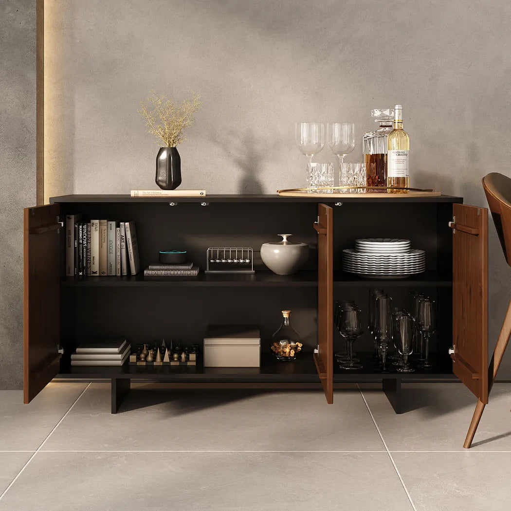 Aparador Buffet Arven 135cm - Madera Maciza