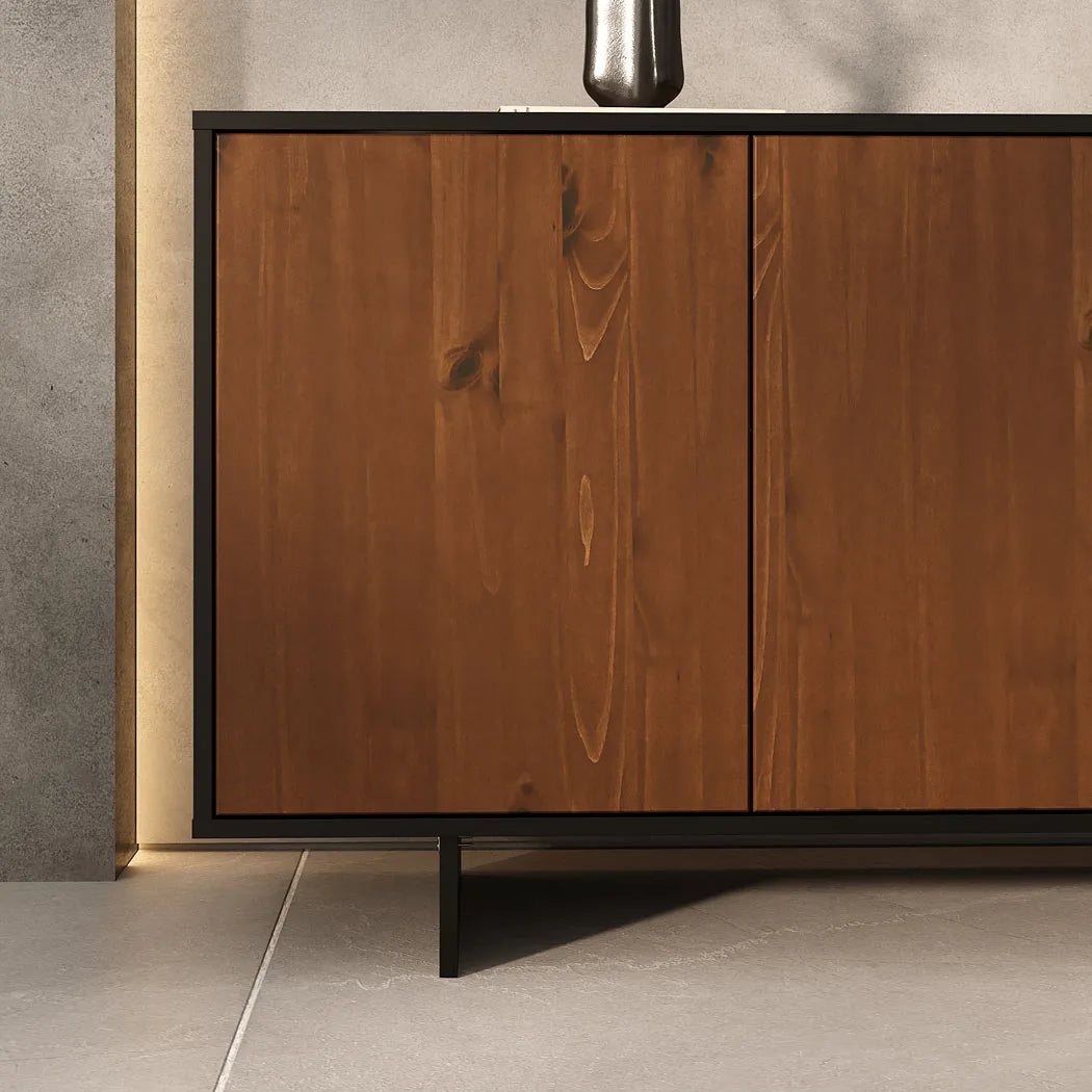 Aparador Buffet Arven 135cm - Madera Maciza