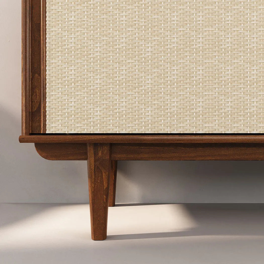 Aparador Buffet 175CM con Ratan Serena - Madera Maciza
