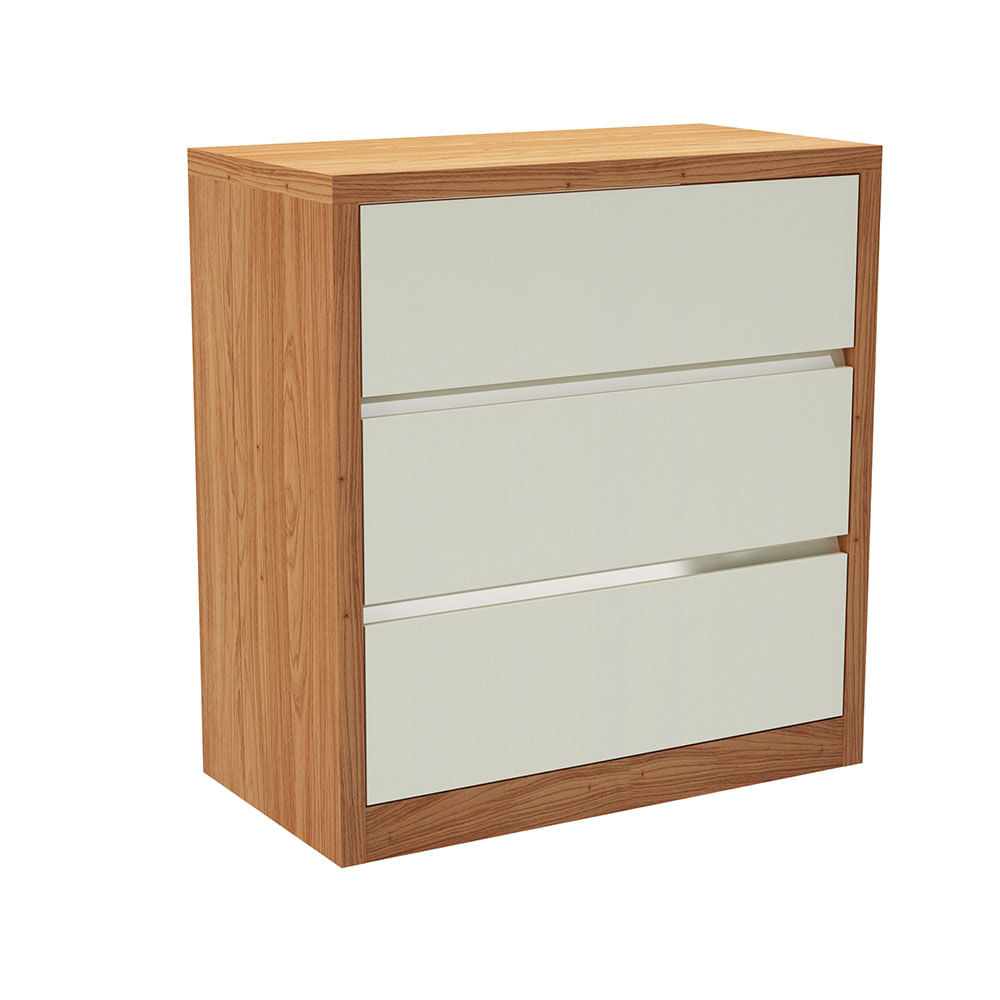 Comoda Mela 90CM 3 Cajones 100% MDF